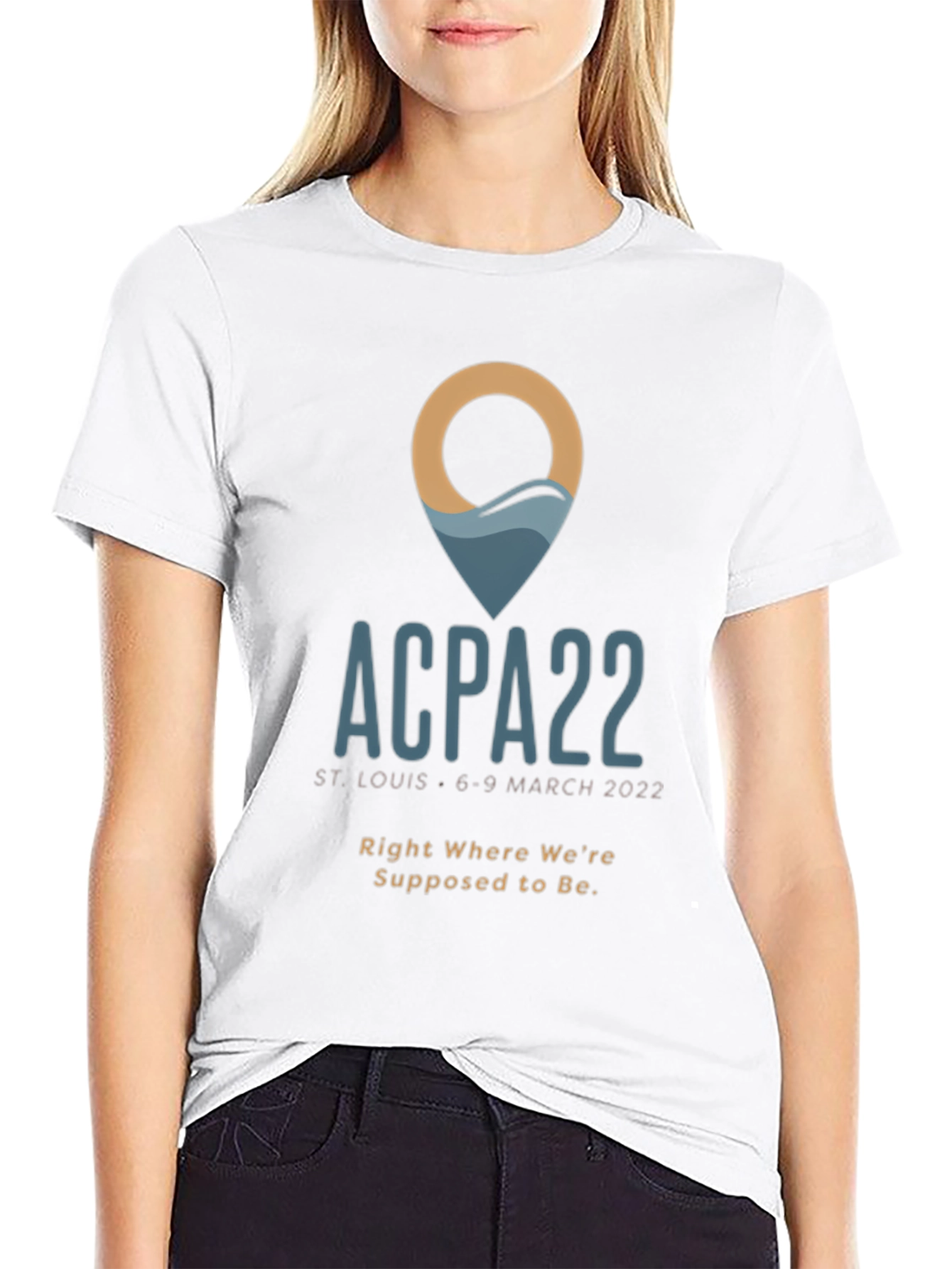 ACPA22 St. Louis Conference Black T-Shirt
