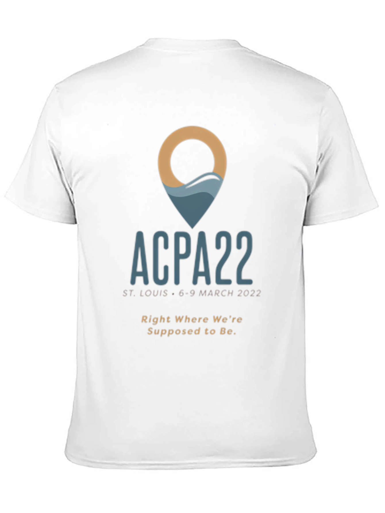 ACPA22 St. Louis Conference Black T-Shirt