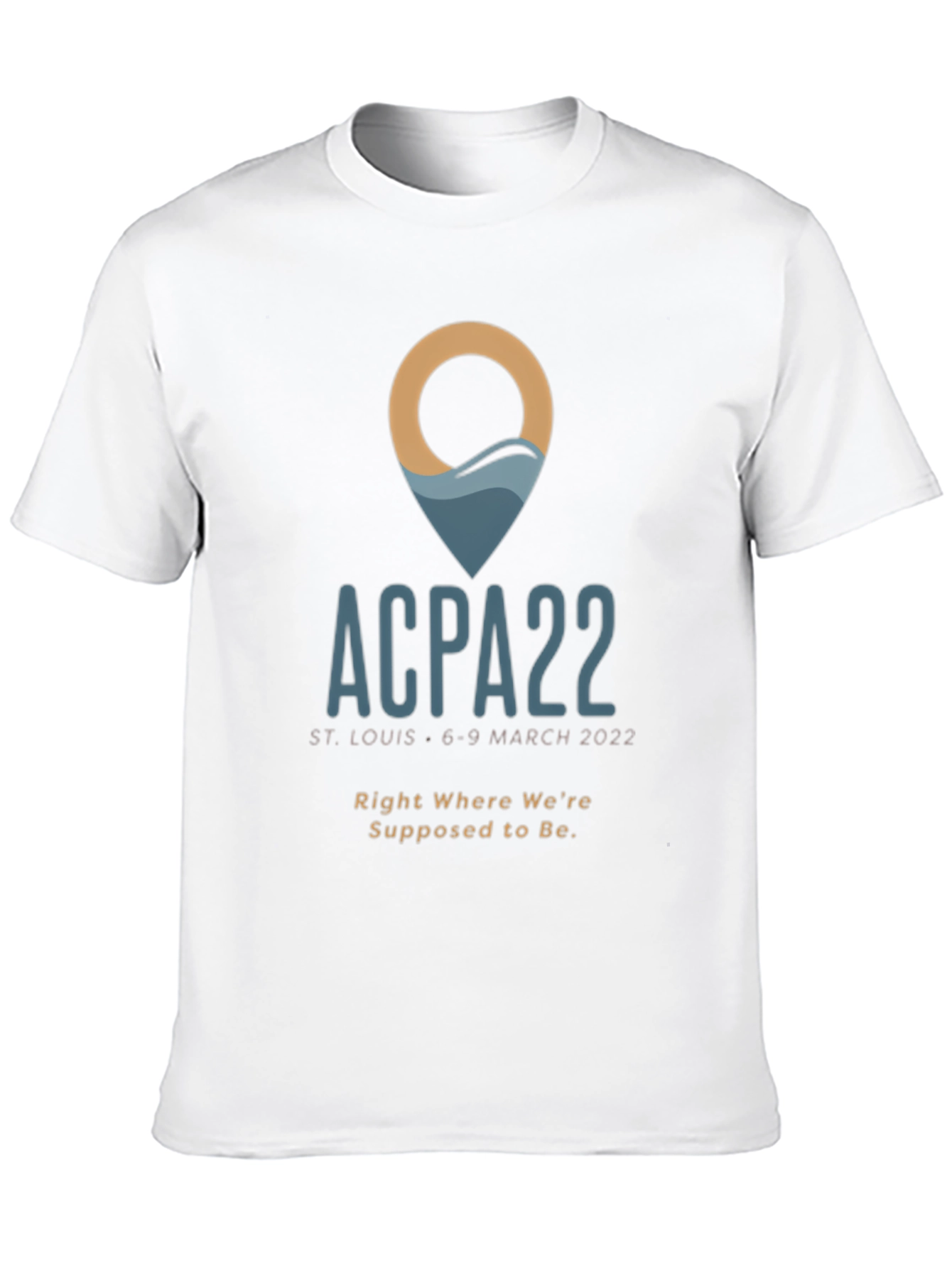 ACPA22 St. Louis Conference Black T-Shirt