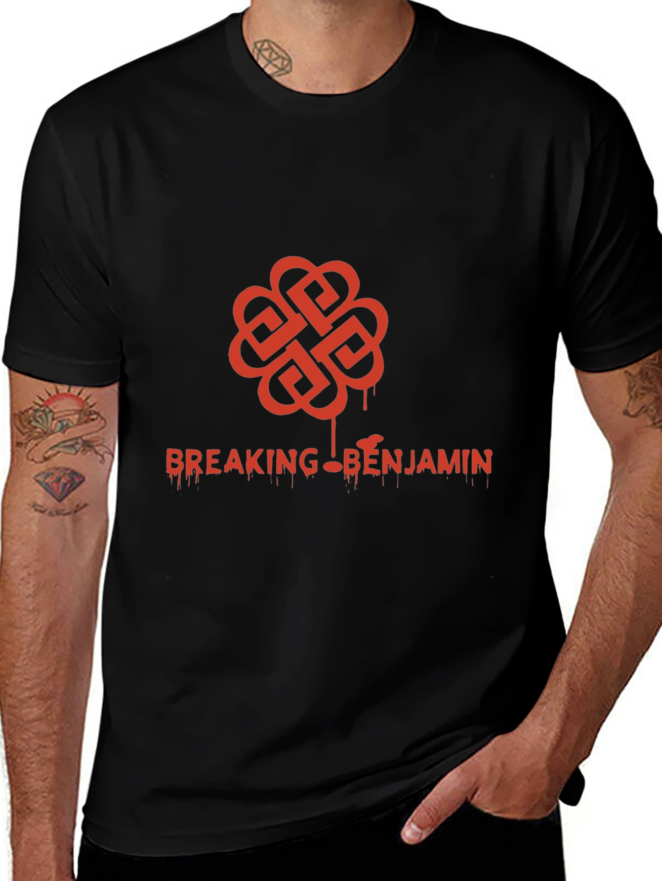 Breaking Benjamin Band Graphic Tee