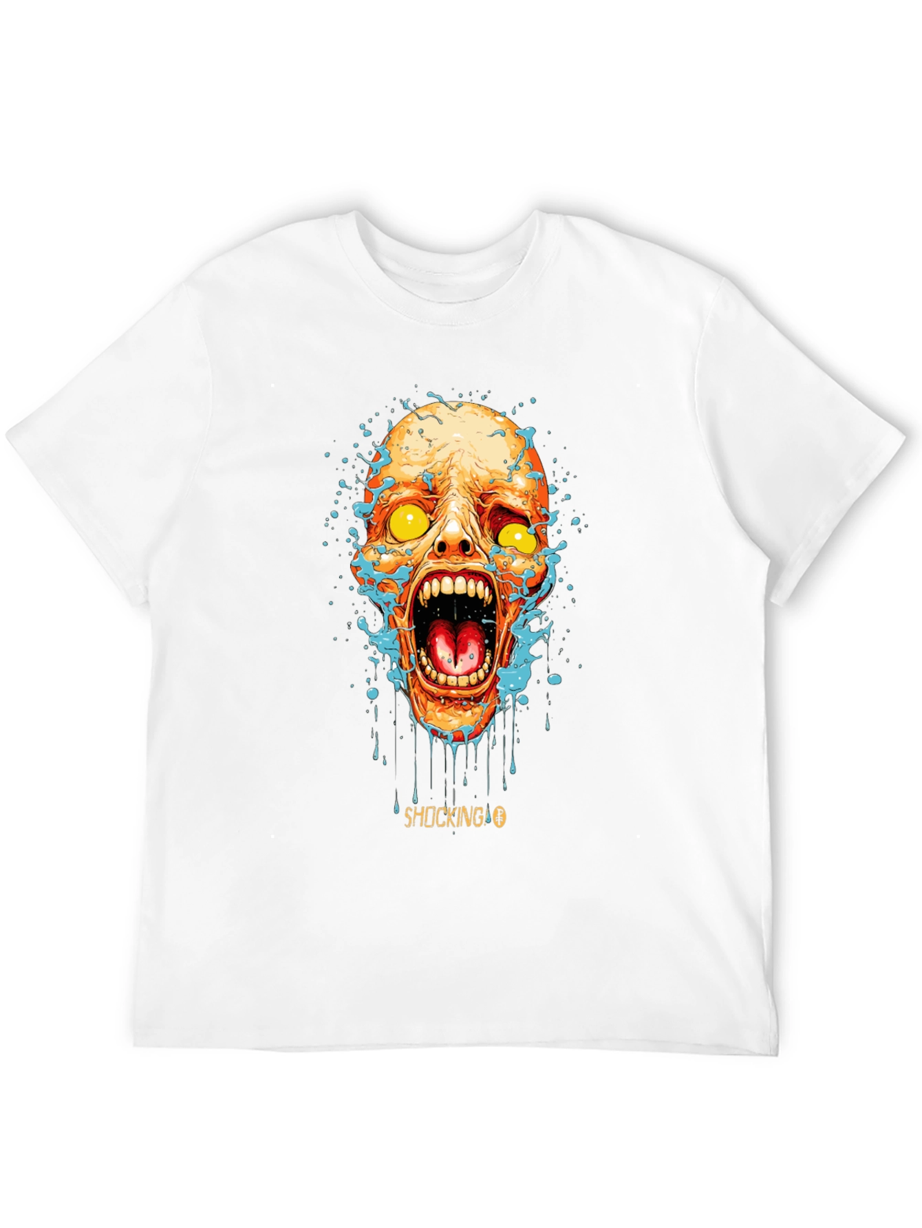 Shocking Zombie Graphic T-Shirt