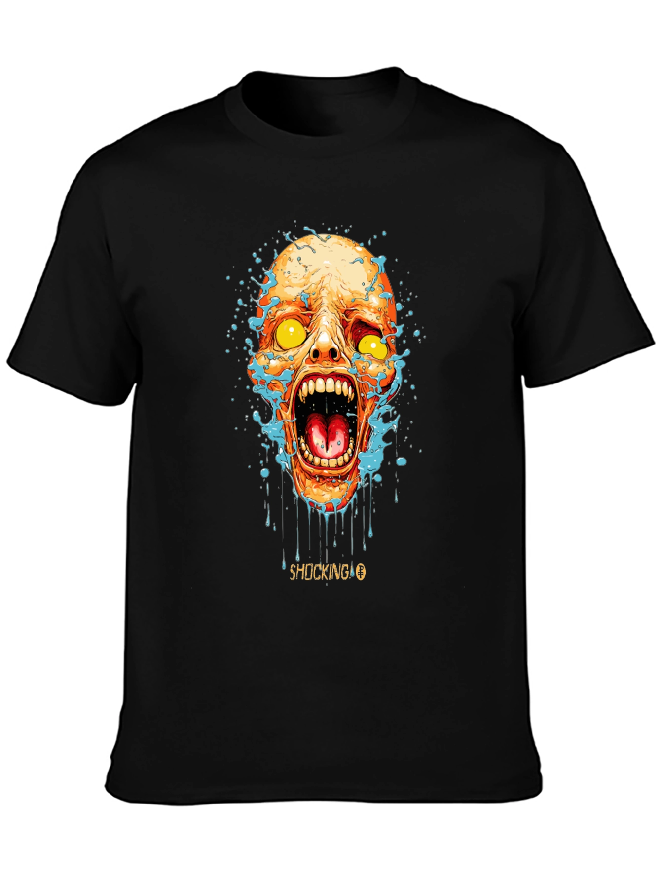 Shocking Zombie Graphic T-Shirt