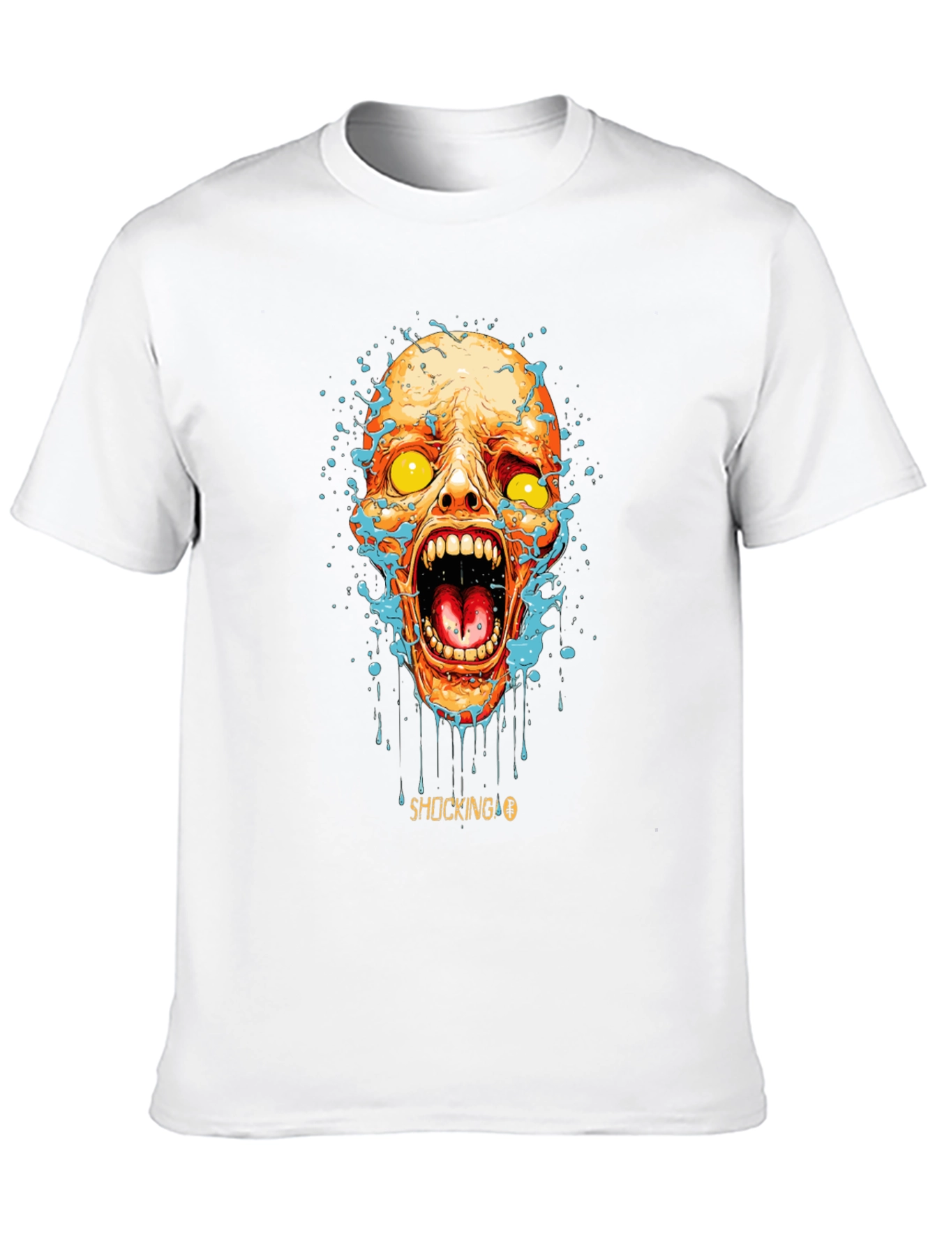 Shocking Zombie Graphic T-Shirt