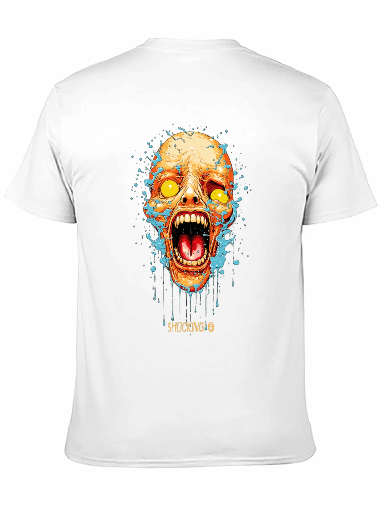 Shocking Zombie Graphic T-Shirt