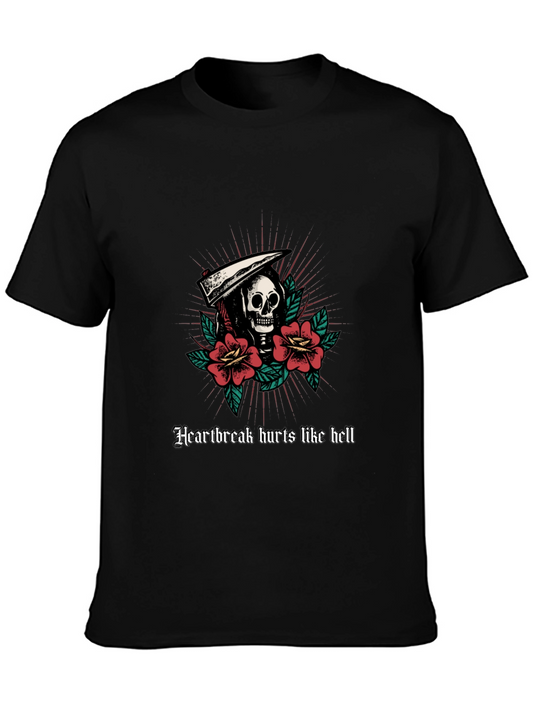 Heartbreak Hurts Like Hell Graphic T-Shirt