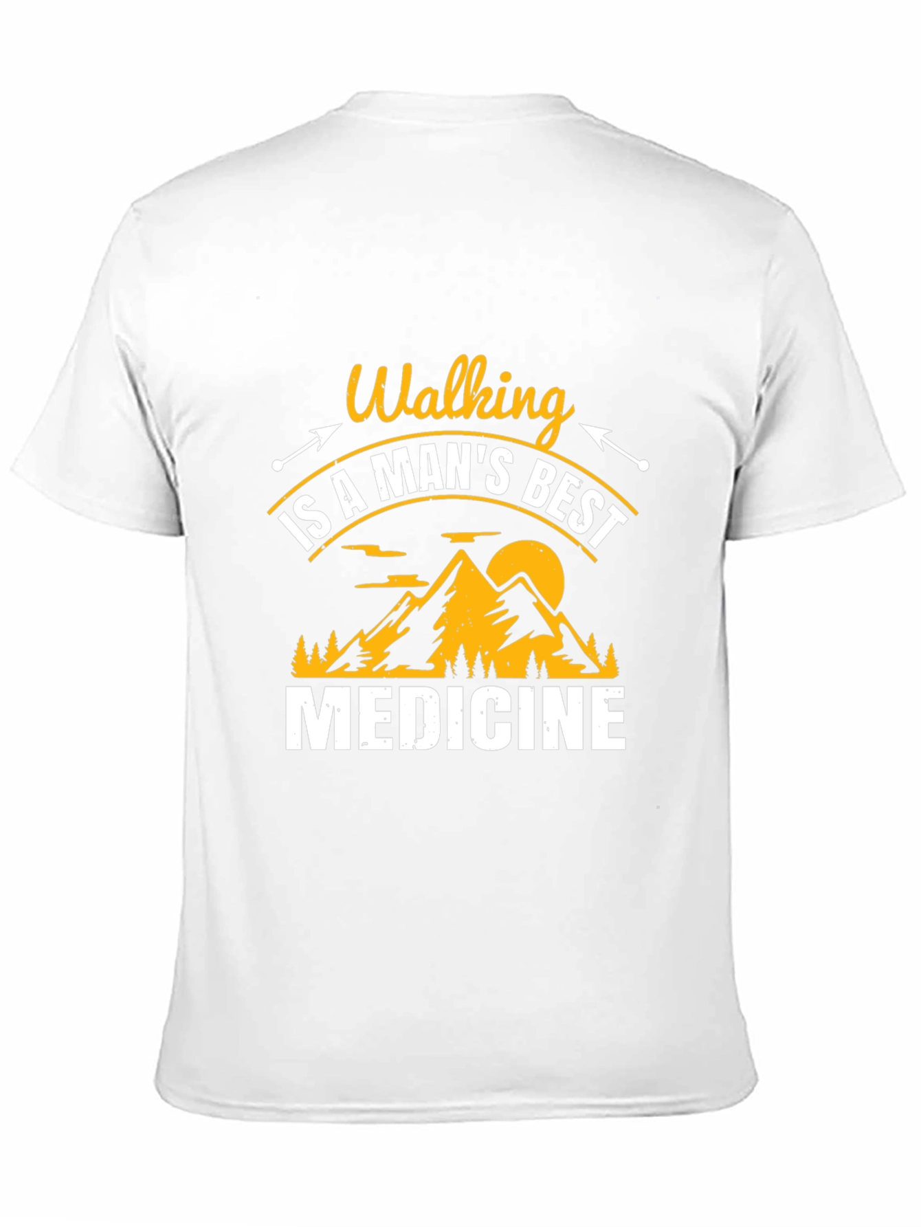 Walking is Medicine Graphic T-Shirt