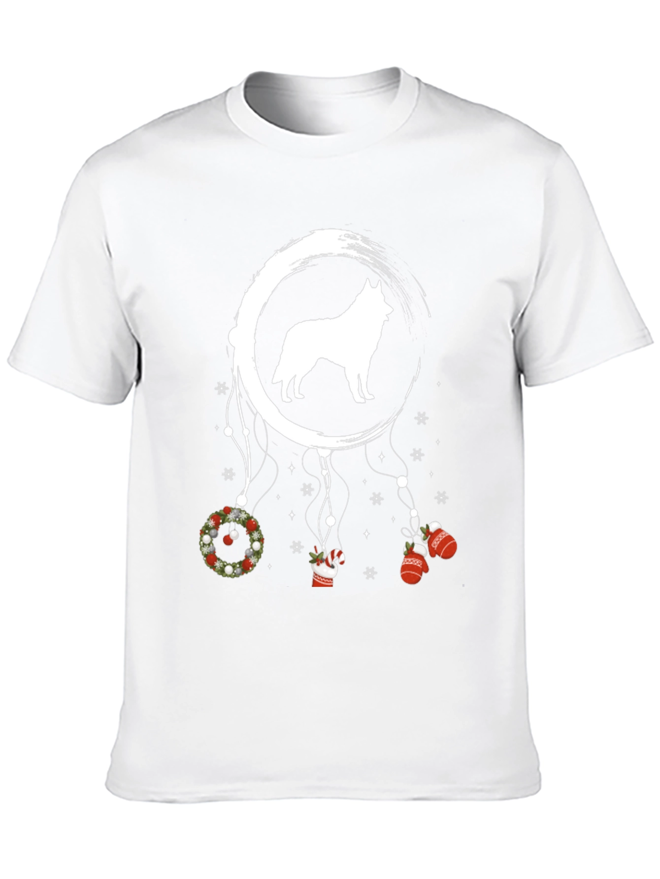 Husky Christmas Dreamcatcher T-Shirt