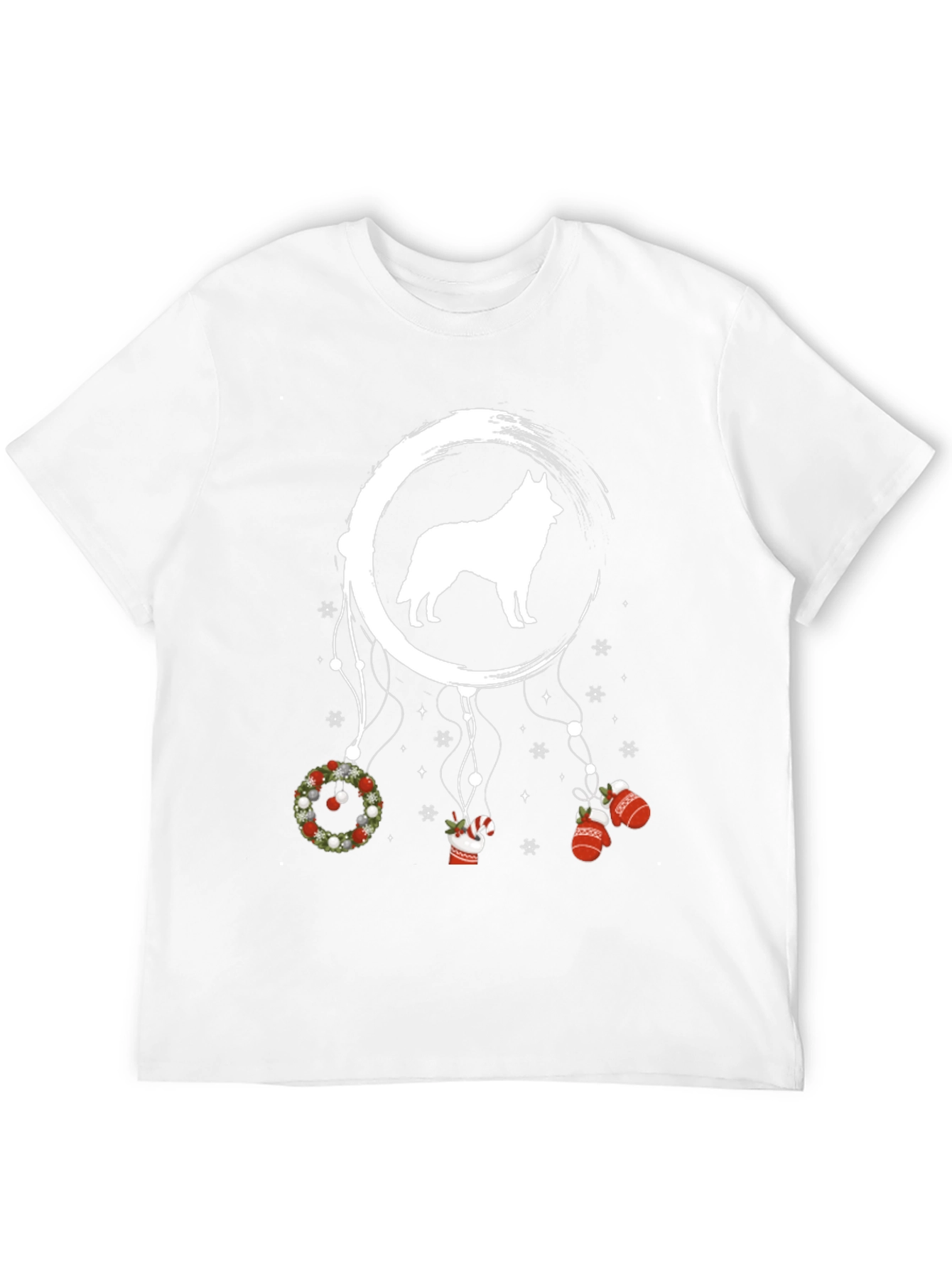 Husky Christmas Dreamcatcher T-Shirt