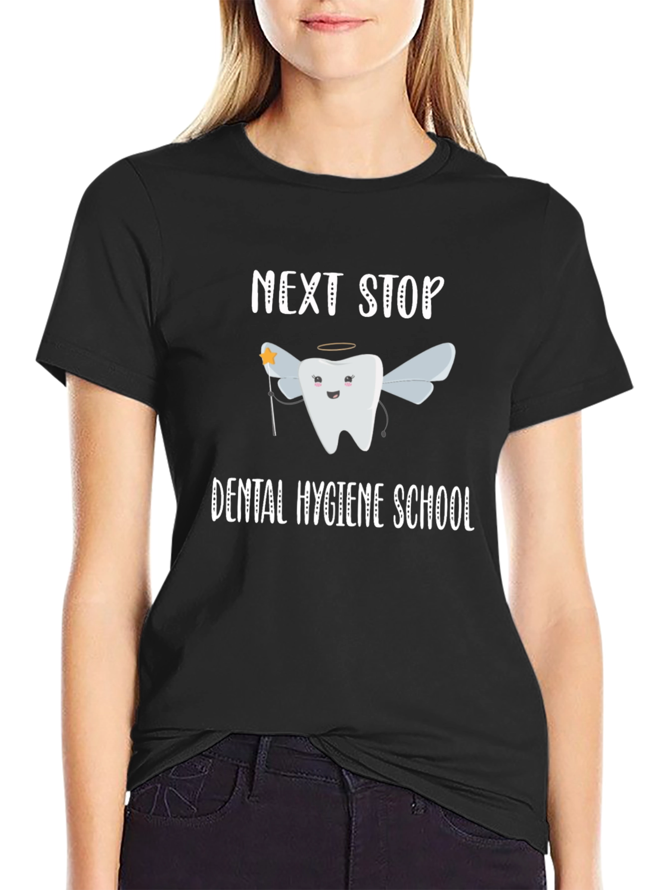 Dental Hygiene School T-Shirt - Tooth Fairy Design