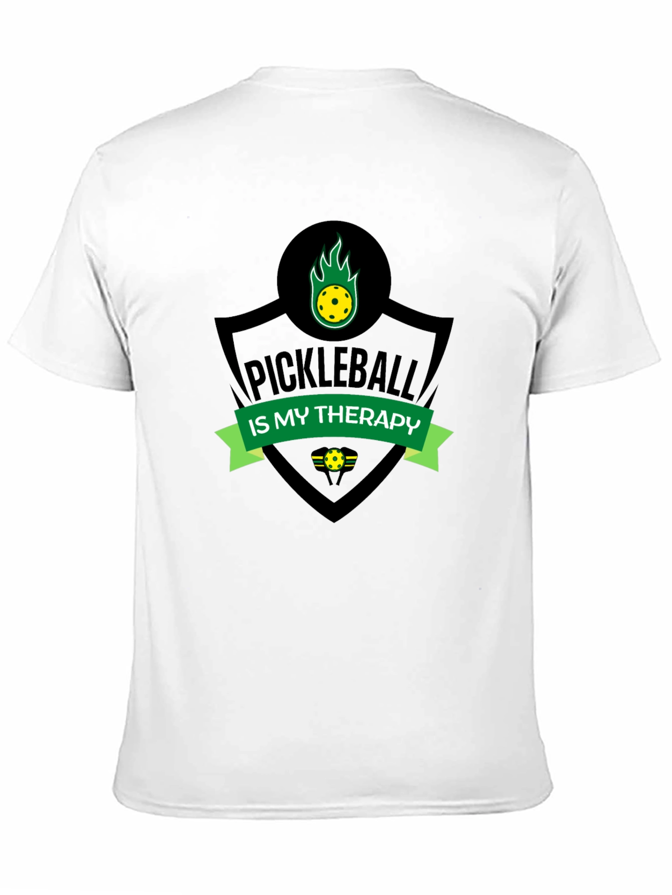 Pickleball Therapy T-Shirt - Sporty Design