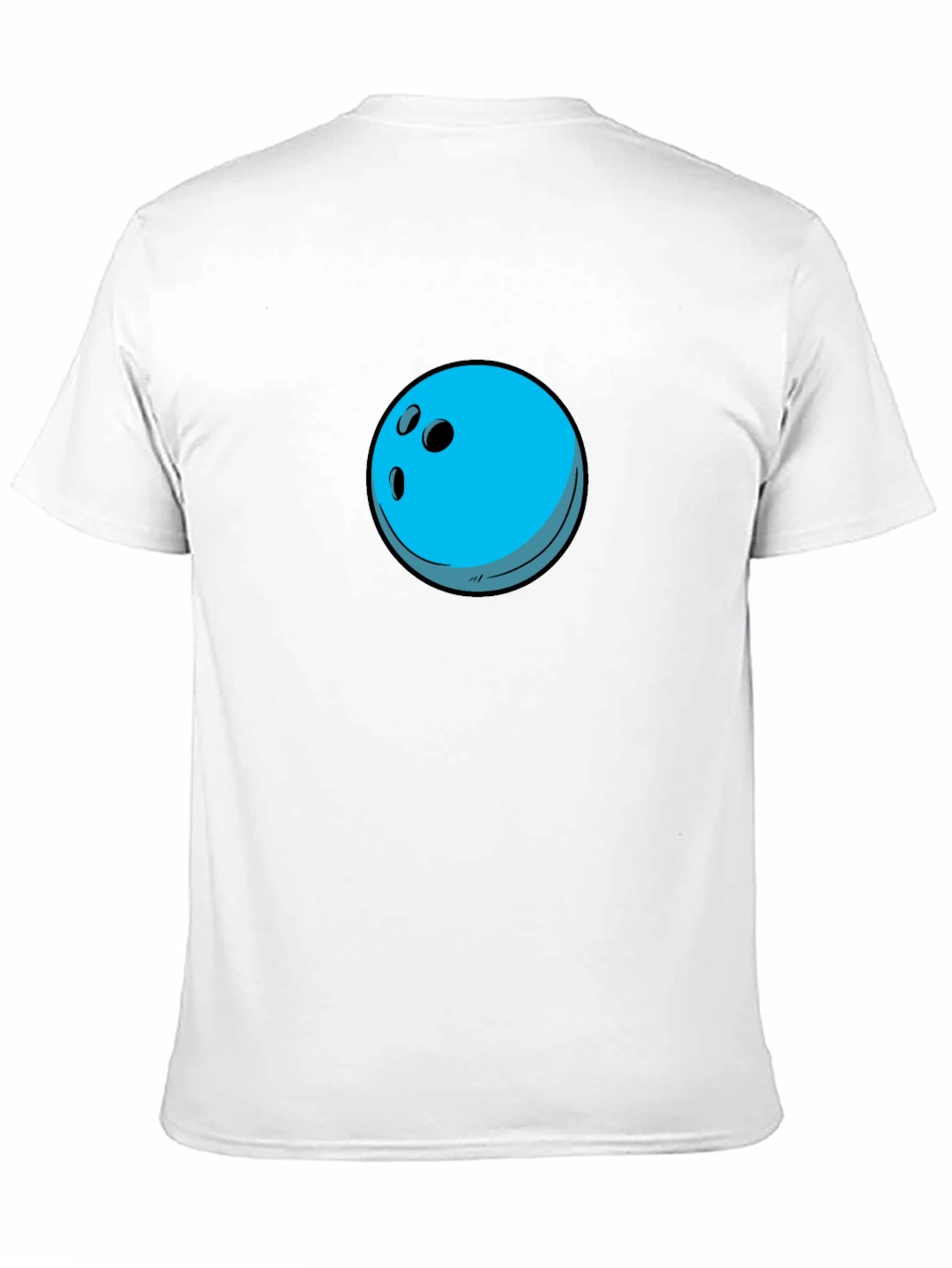 Bowling Ball Graphic Tee - Black