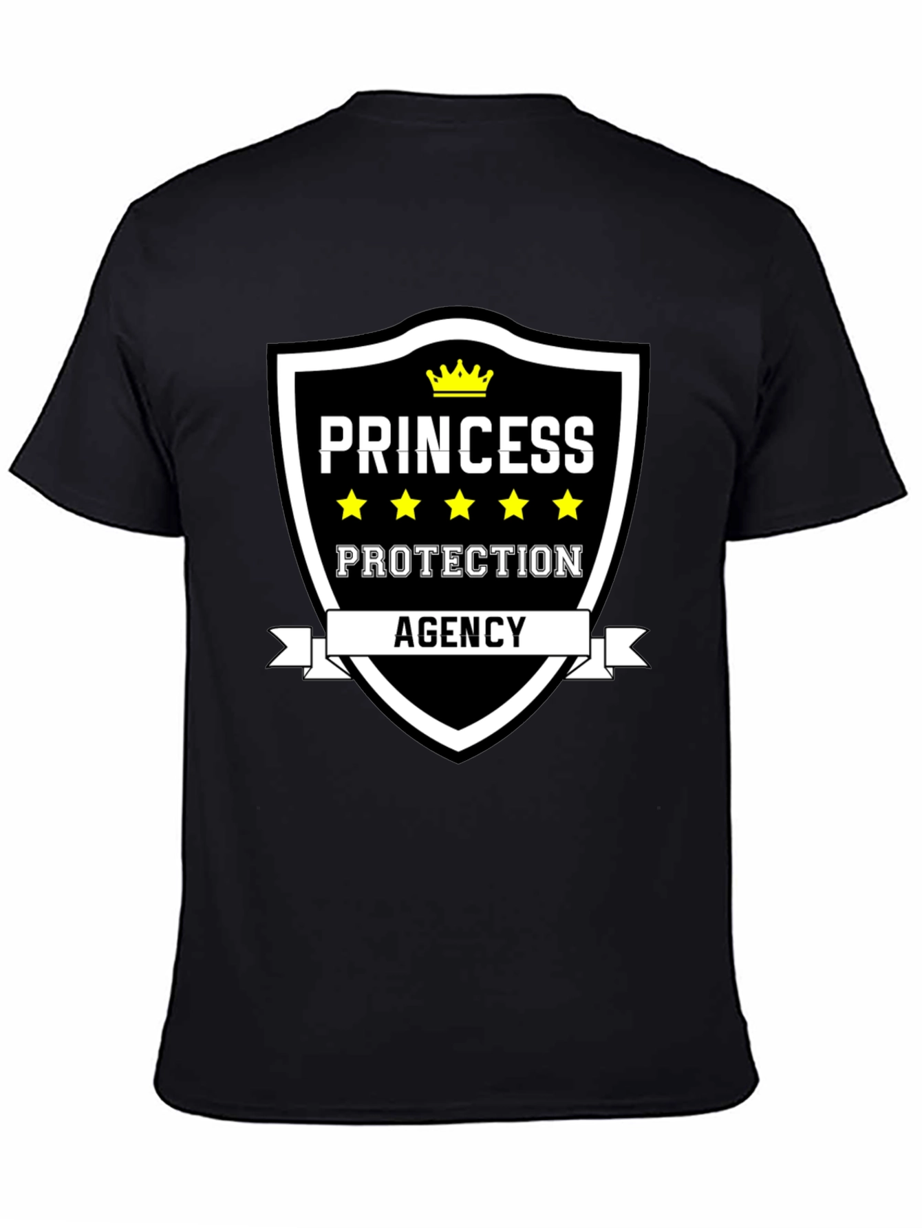 Princess Protection Agency Black T-Shirt