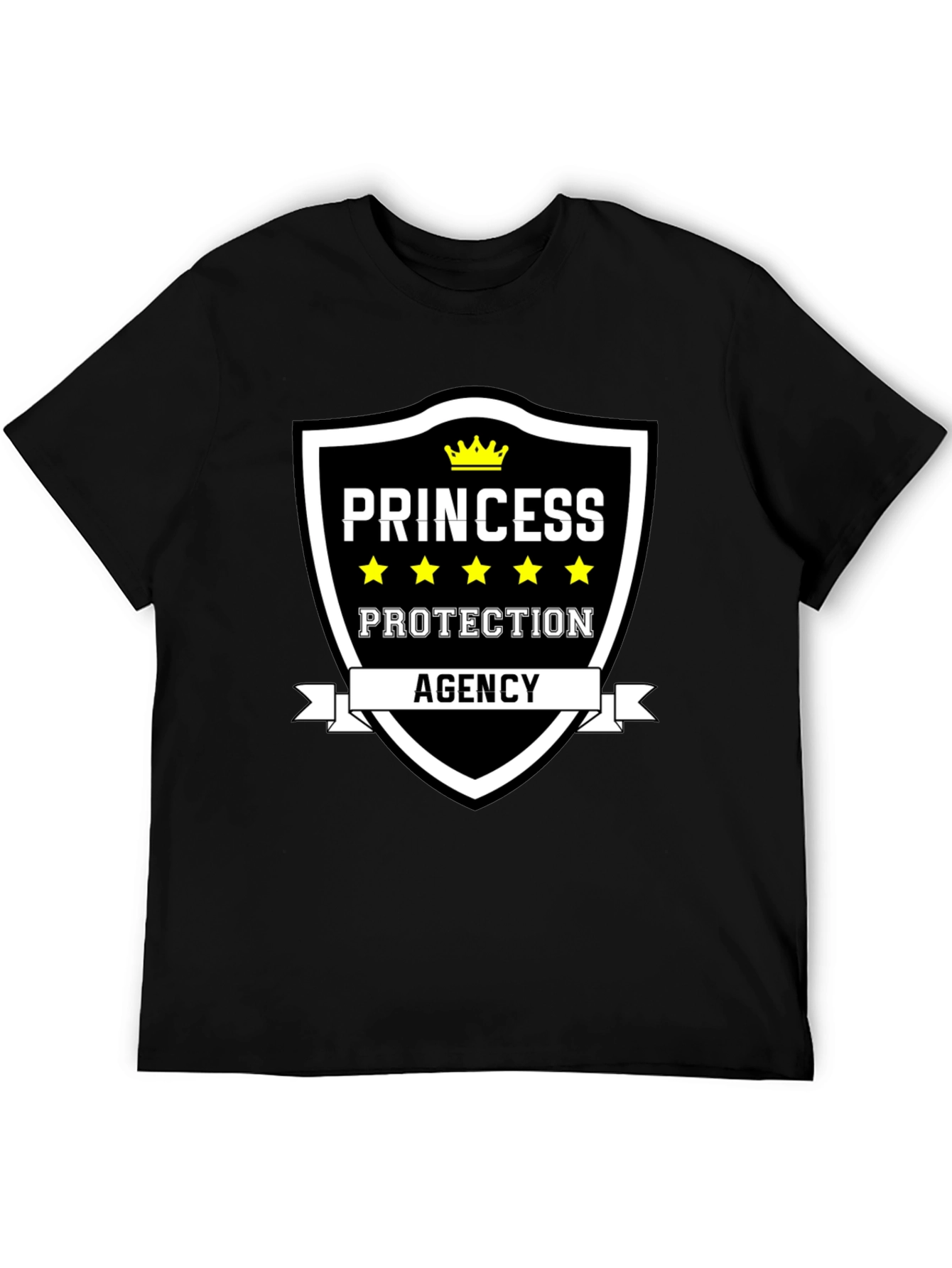 Princess Protection Agency Black T-Shirt