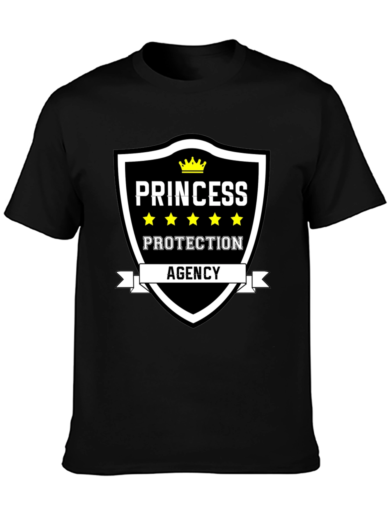 Princess Protection Agency Black T-Shirt