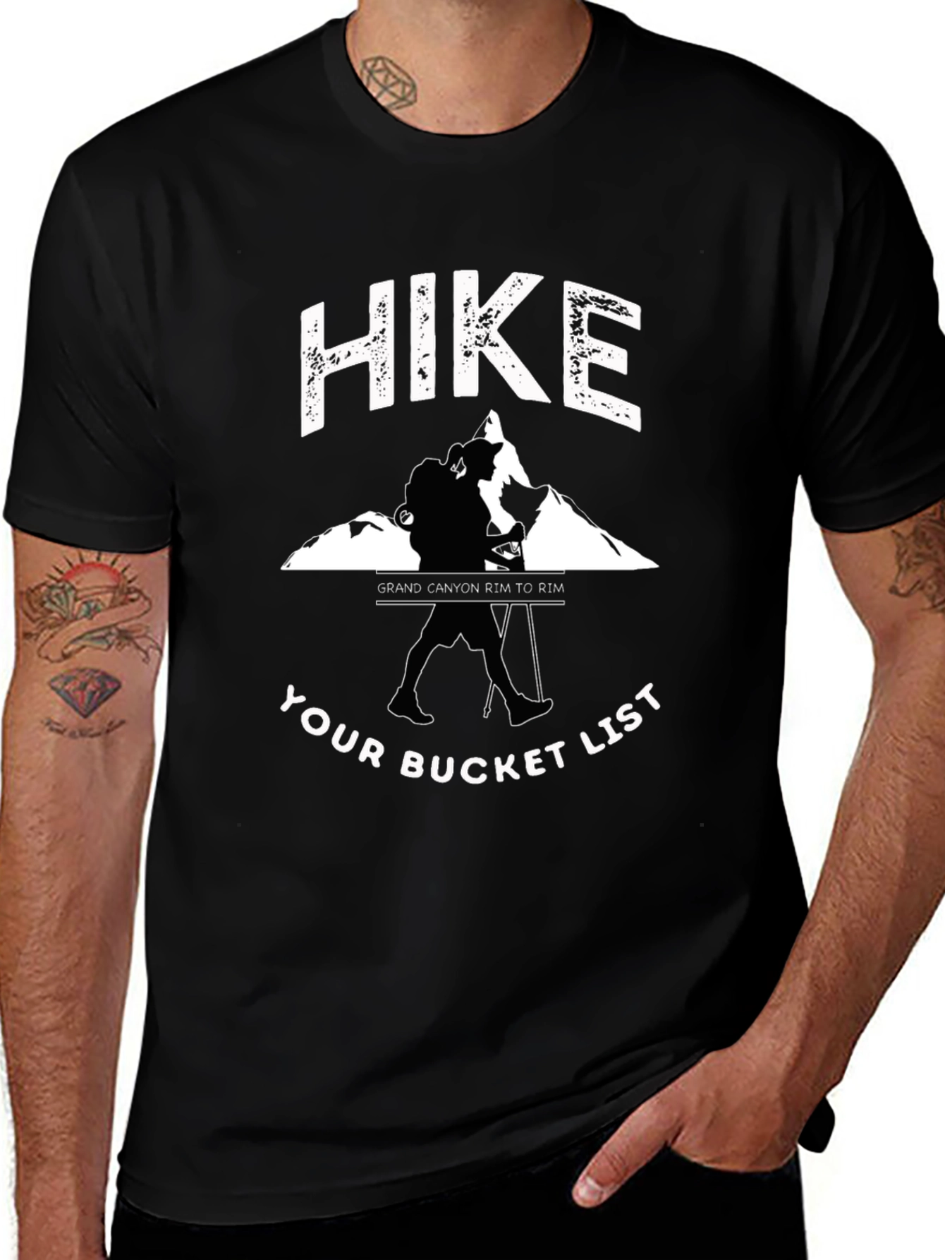 Hike Your Bucket List Grand Canyon T-Shirt