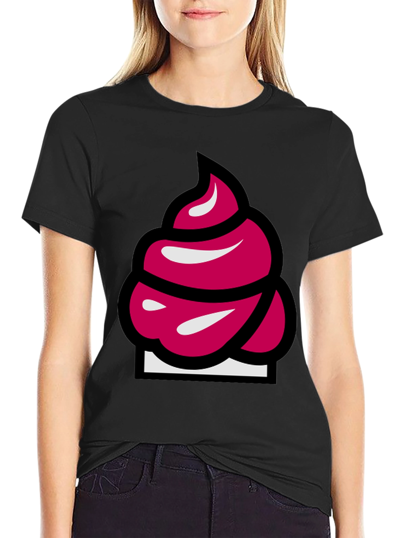 Funky Pink Swirl T-Shirt