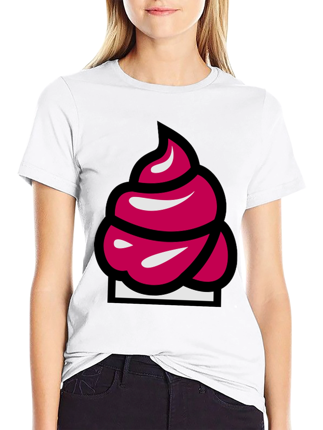 Funky Pink Swirl T-Shirt