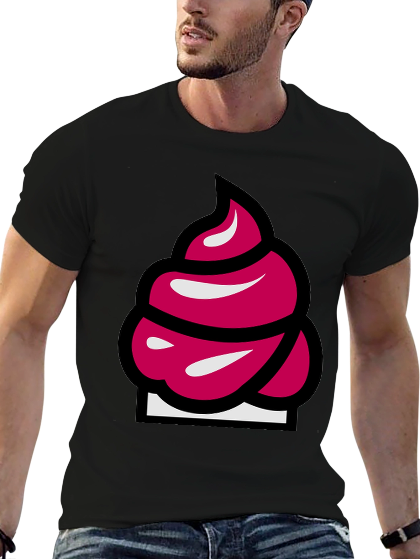 Funky Pink Swirl T-Shirt