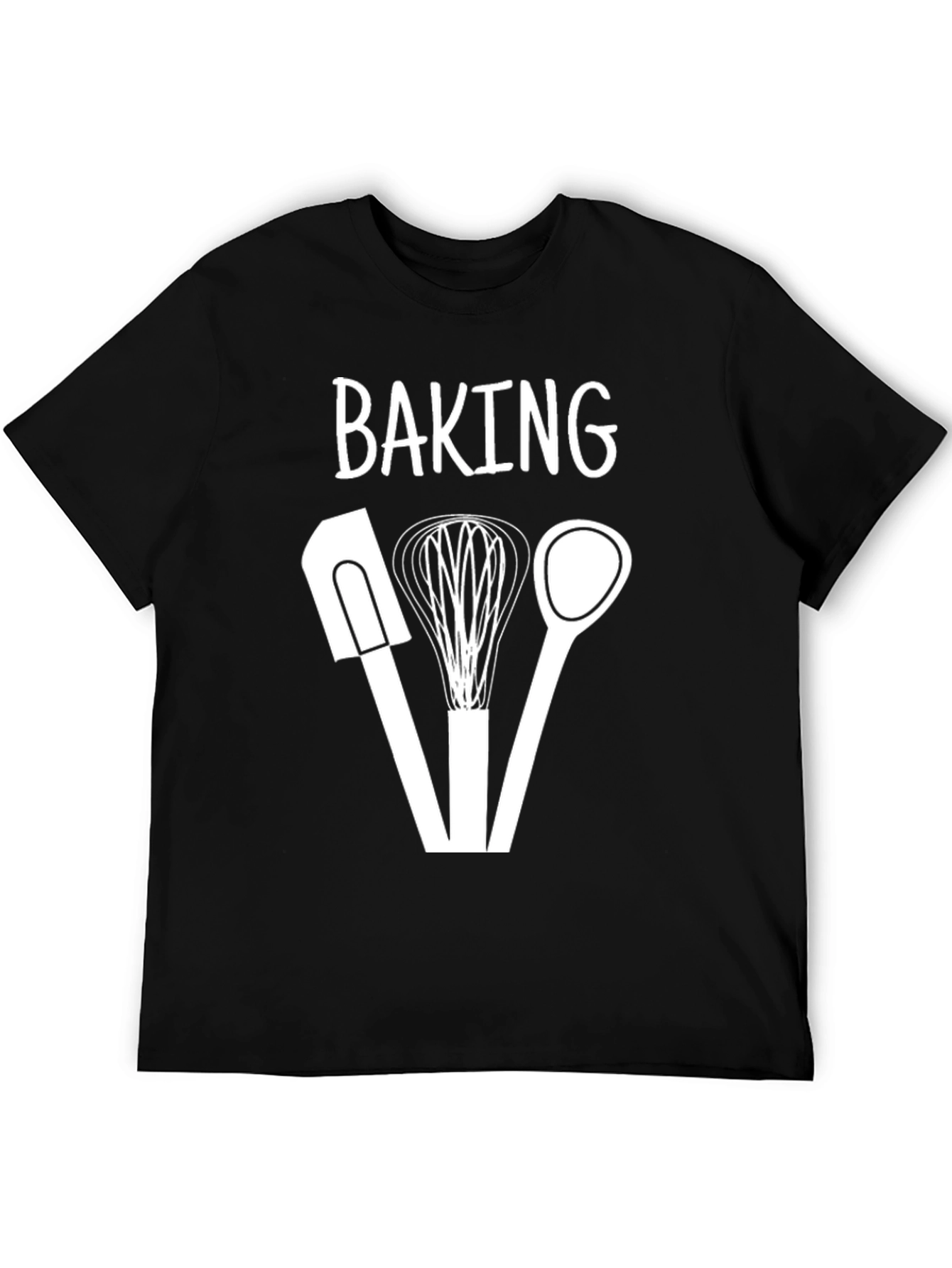 Baking T-Shirt - Spatula Whisk Spoon Graphic Tee