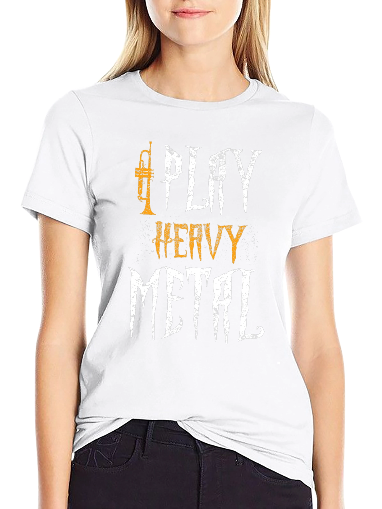 Play Heavy Metal Trumpet T-Shirt