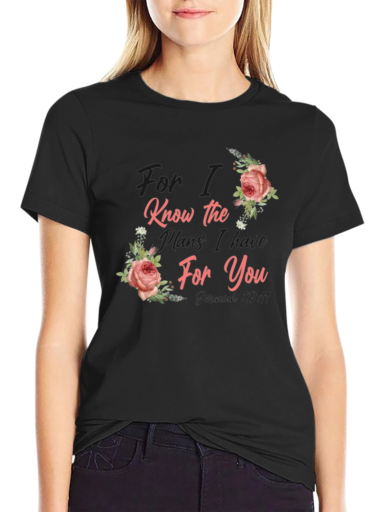 Faith Inspired Floral T-Shirt
