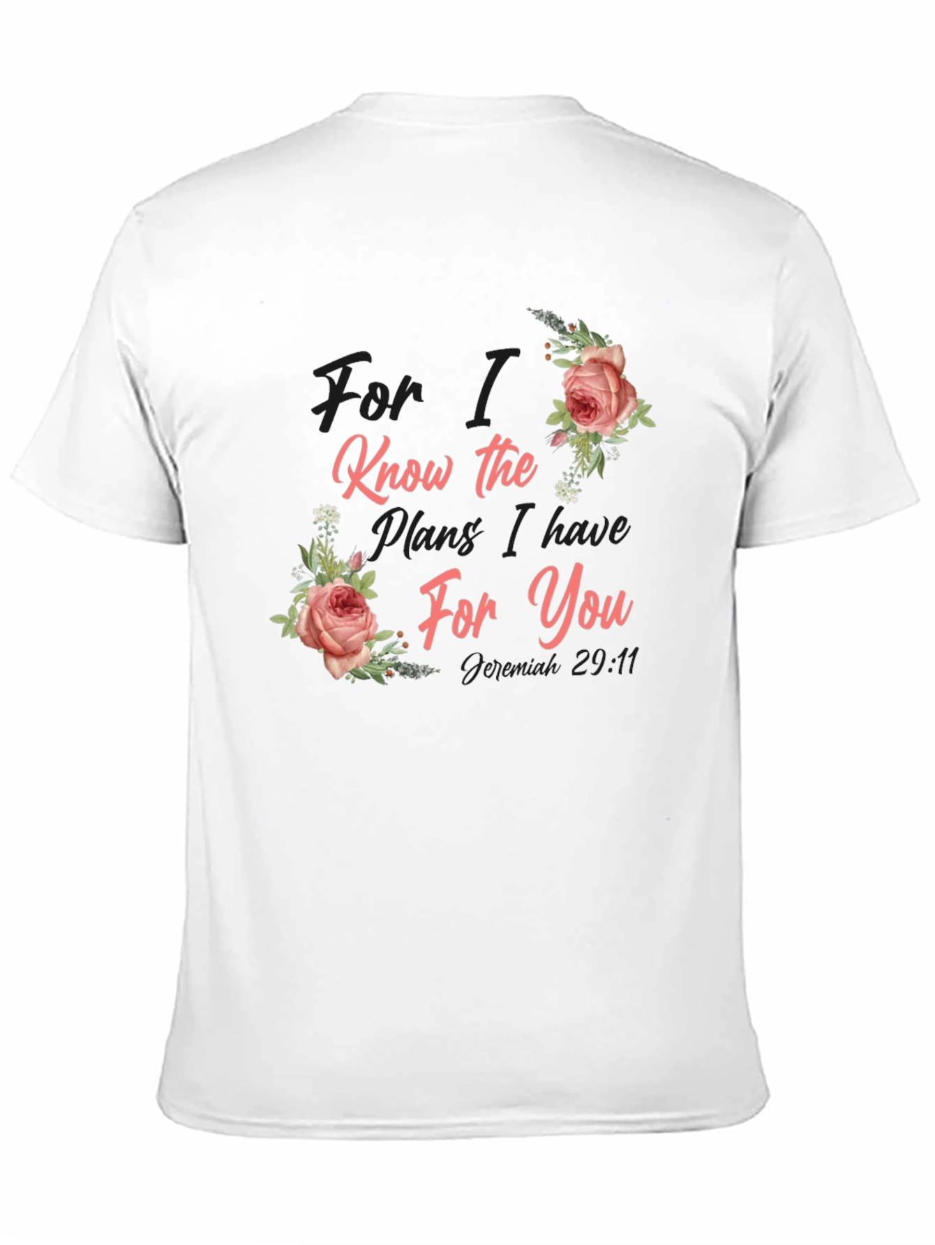 Faith Inspired Floral T-Shirt