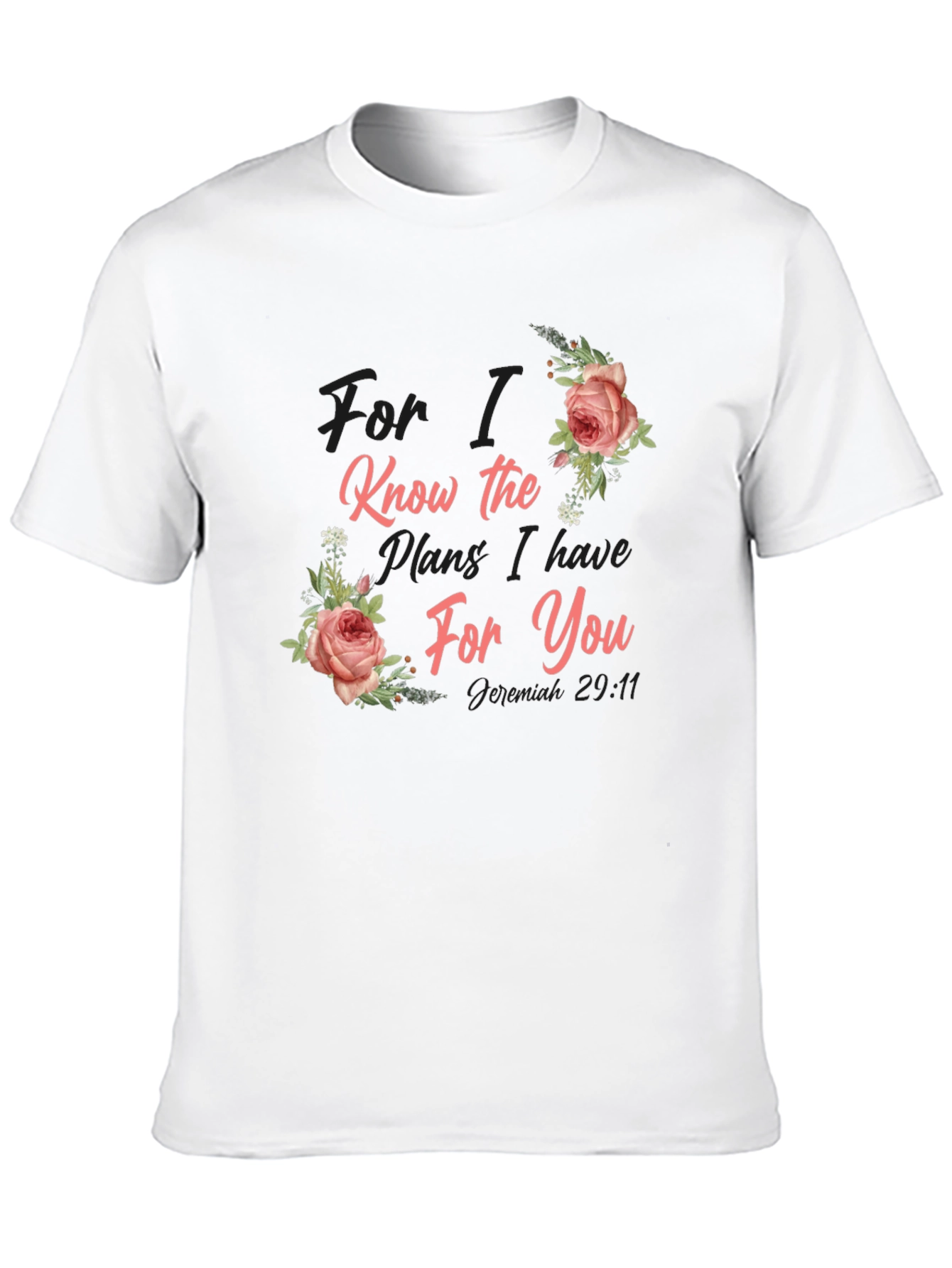 Faith Inspired Floral T-Shirt