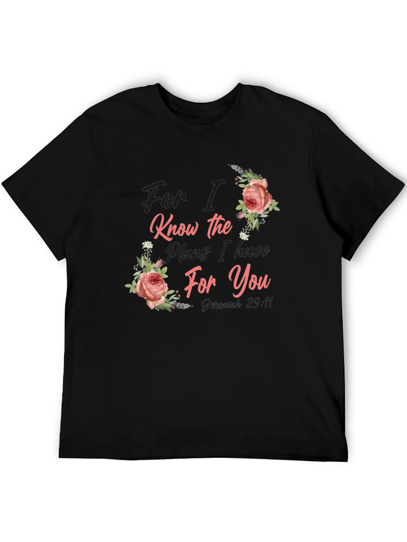 Faith Inspired Floral T-Shirt
