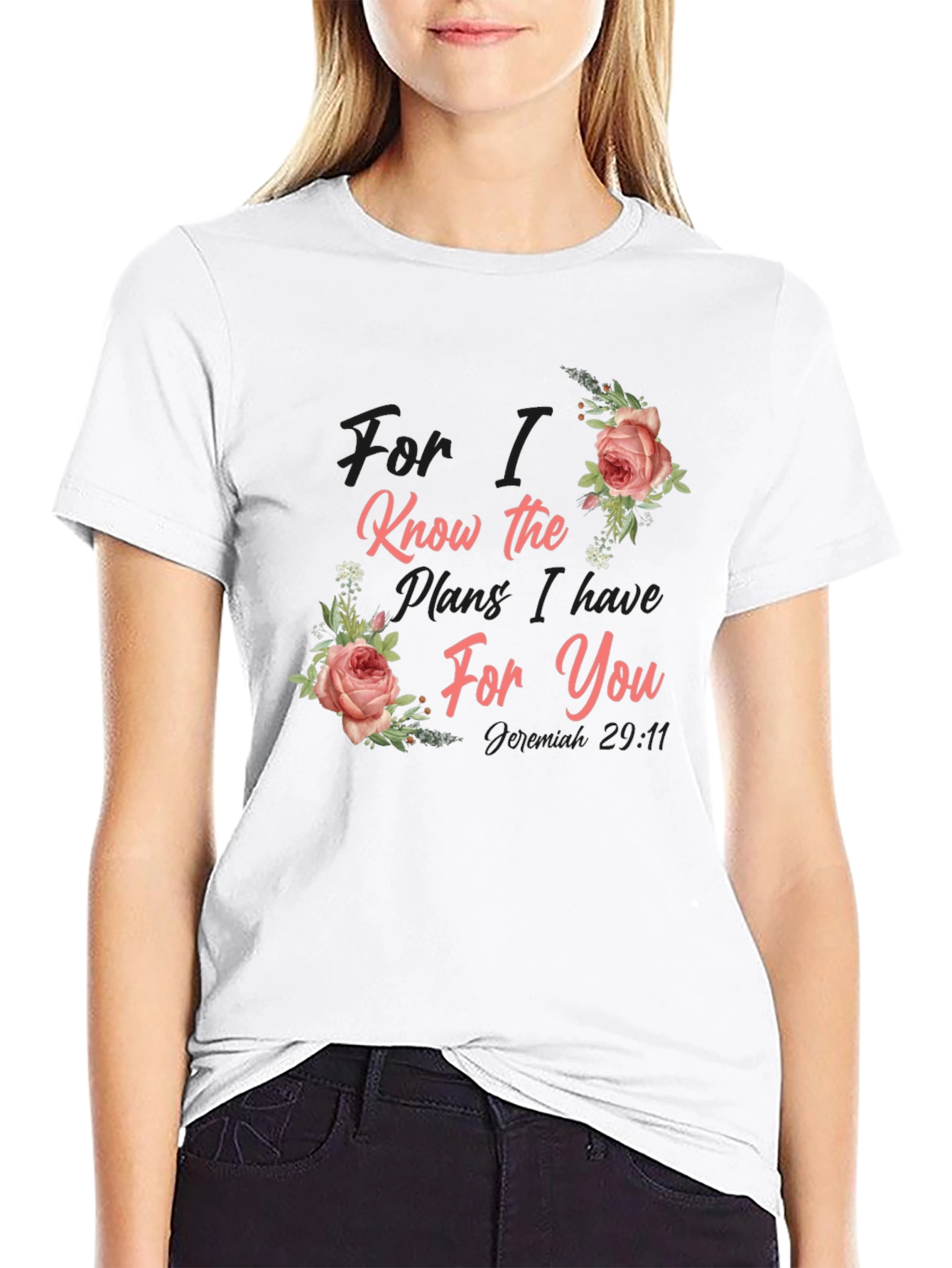 Faith Inspired Floral T-Shirt