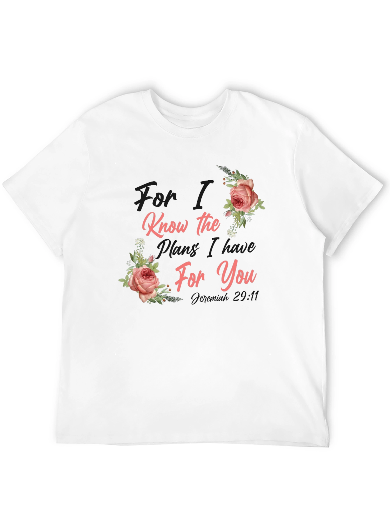 Faith Inspired Floral T-Shirt