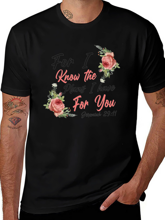 Faith Inspired Floral T-Shirt