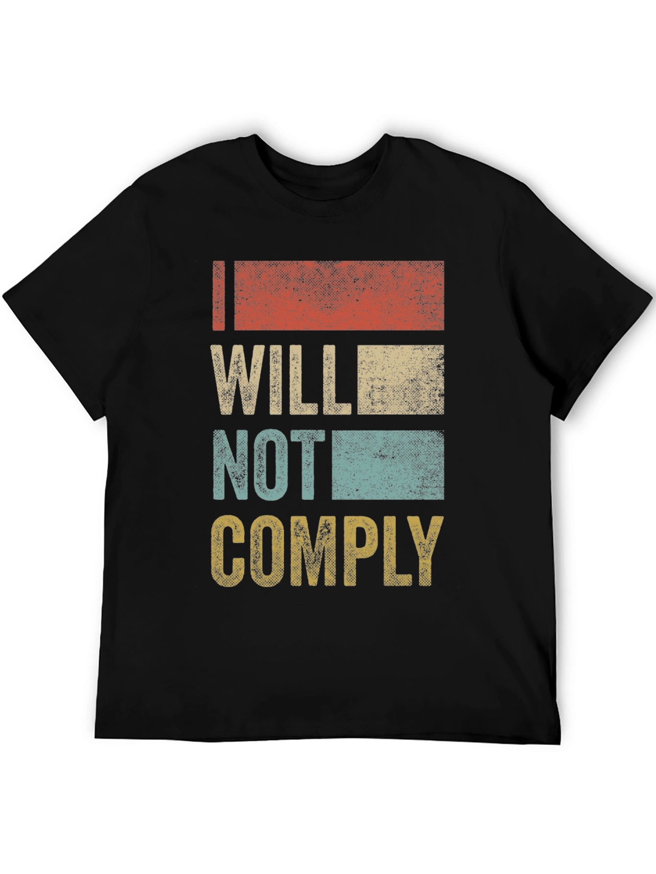 Will Not Comply Retro T-Shirt