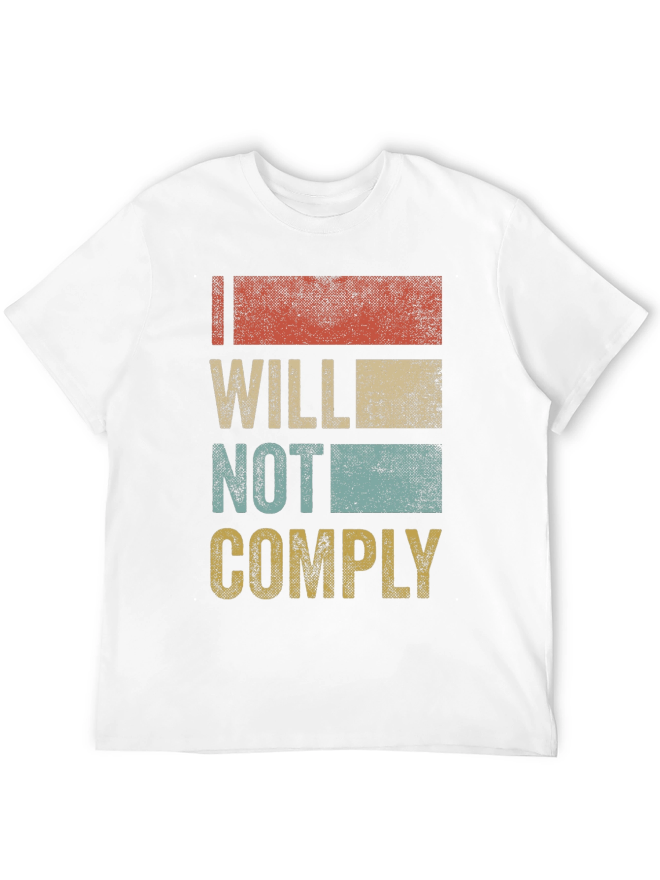 Will Not Comply Retro T-Shirt