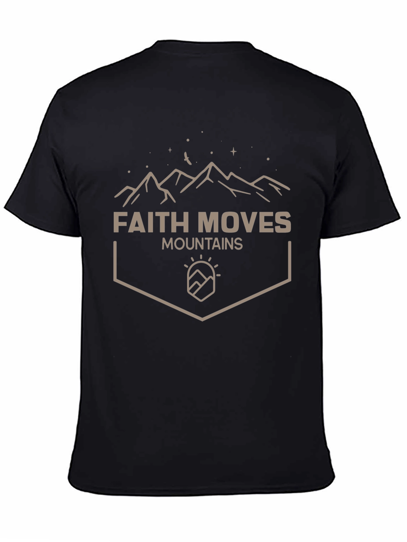 Faith Moves Mountains Graphic T-Shirt