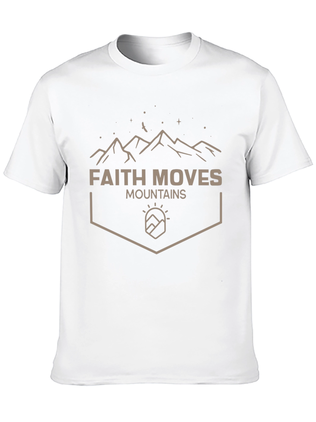Faith Moves Mountains Graphic T-Shirt