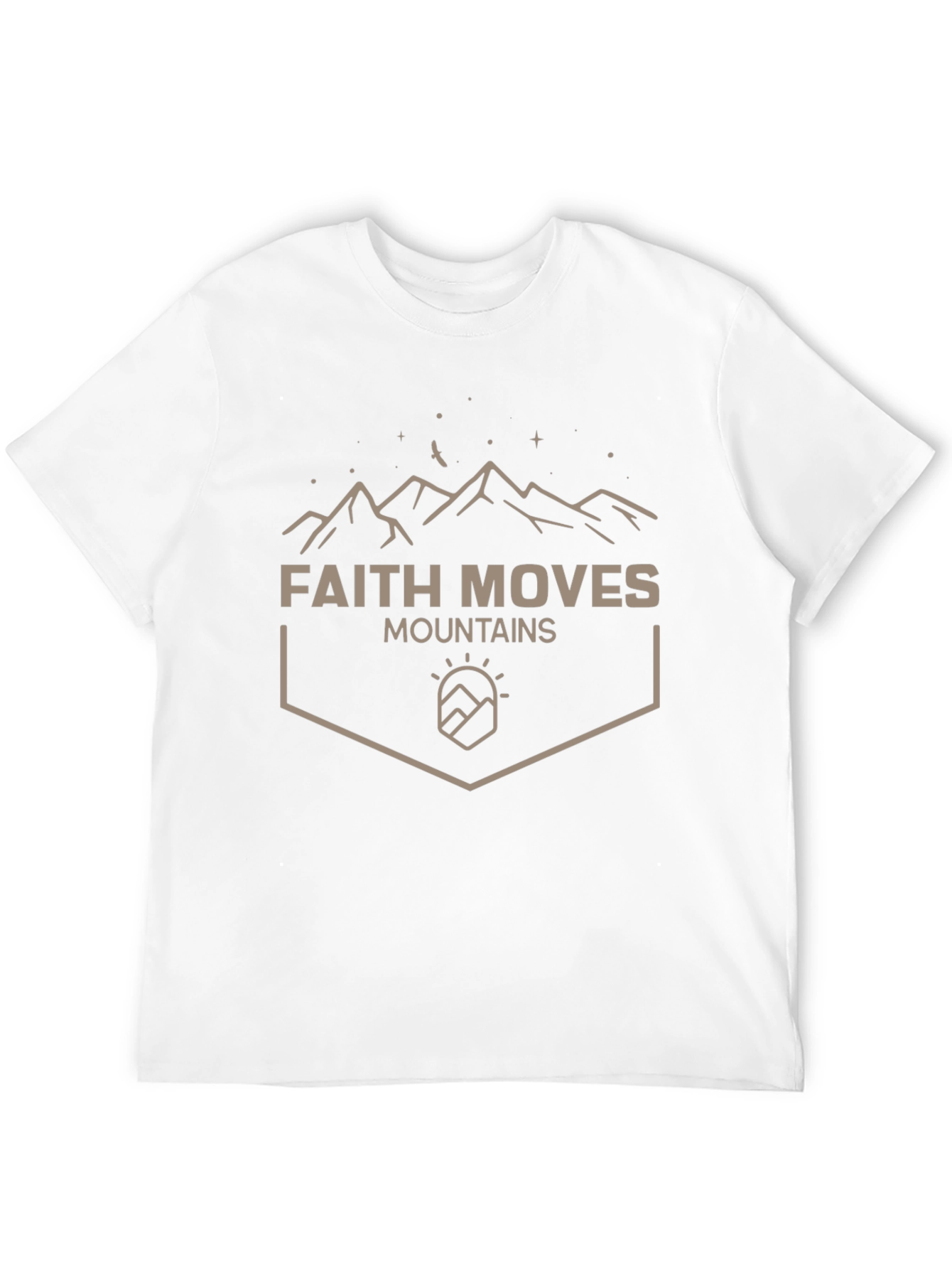 Faith Moves Mountains Graphic T-Shirt