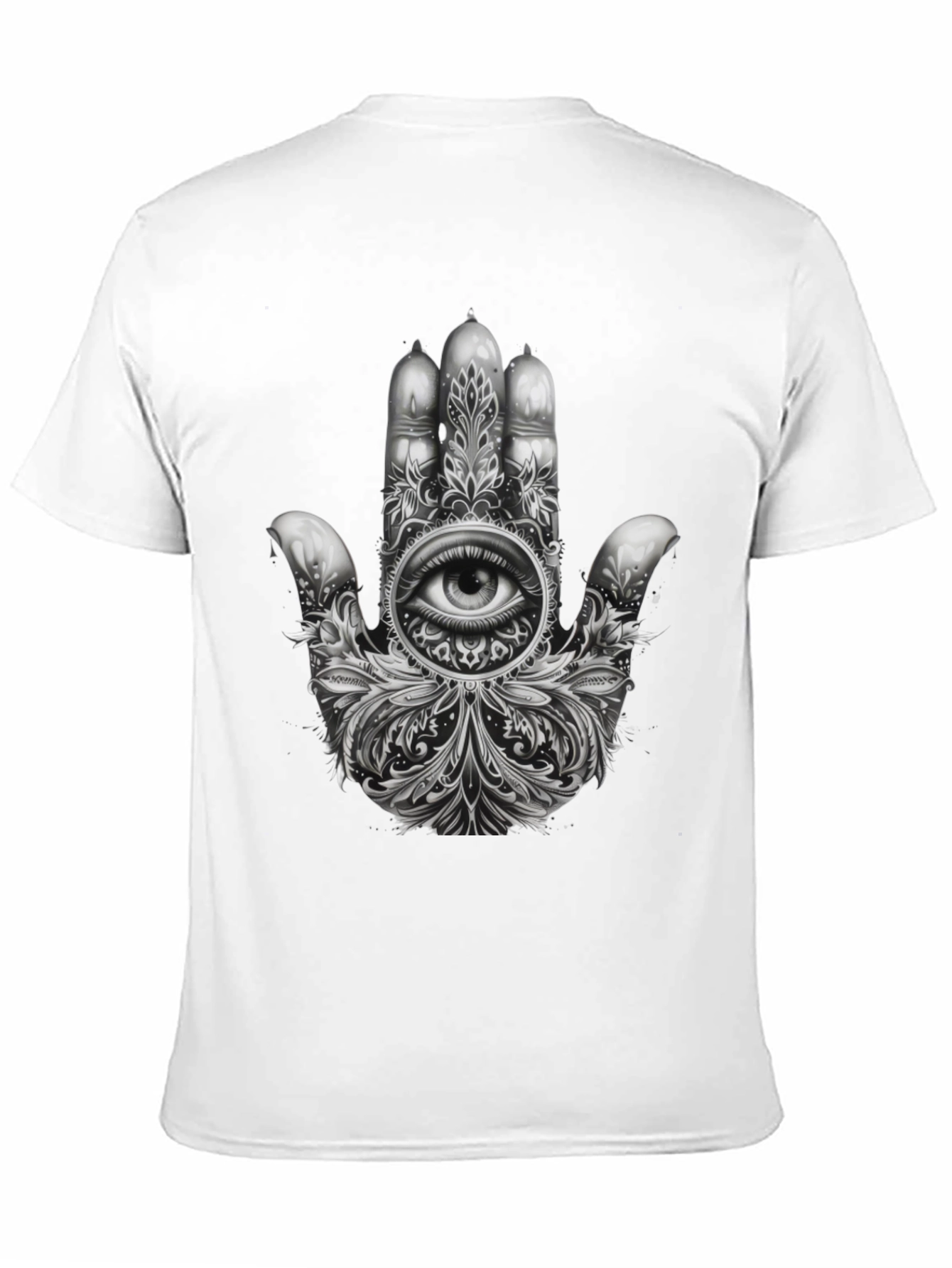 Mystic Eye Hamsa Hand Graphic T-Shirt