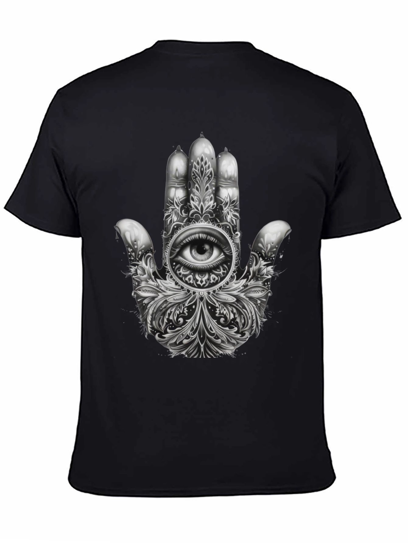 Mystic Eye Hamsa Hand Graphic T-Shirt