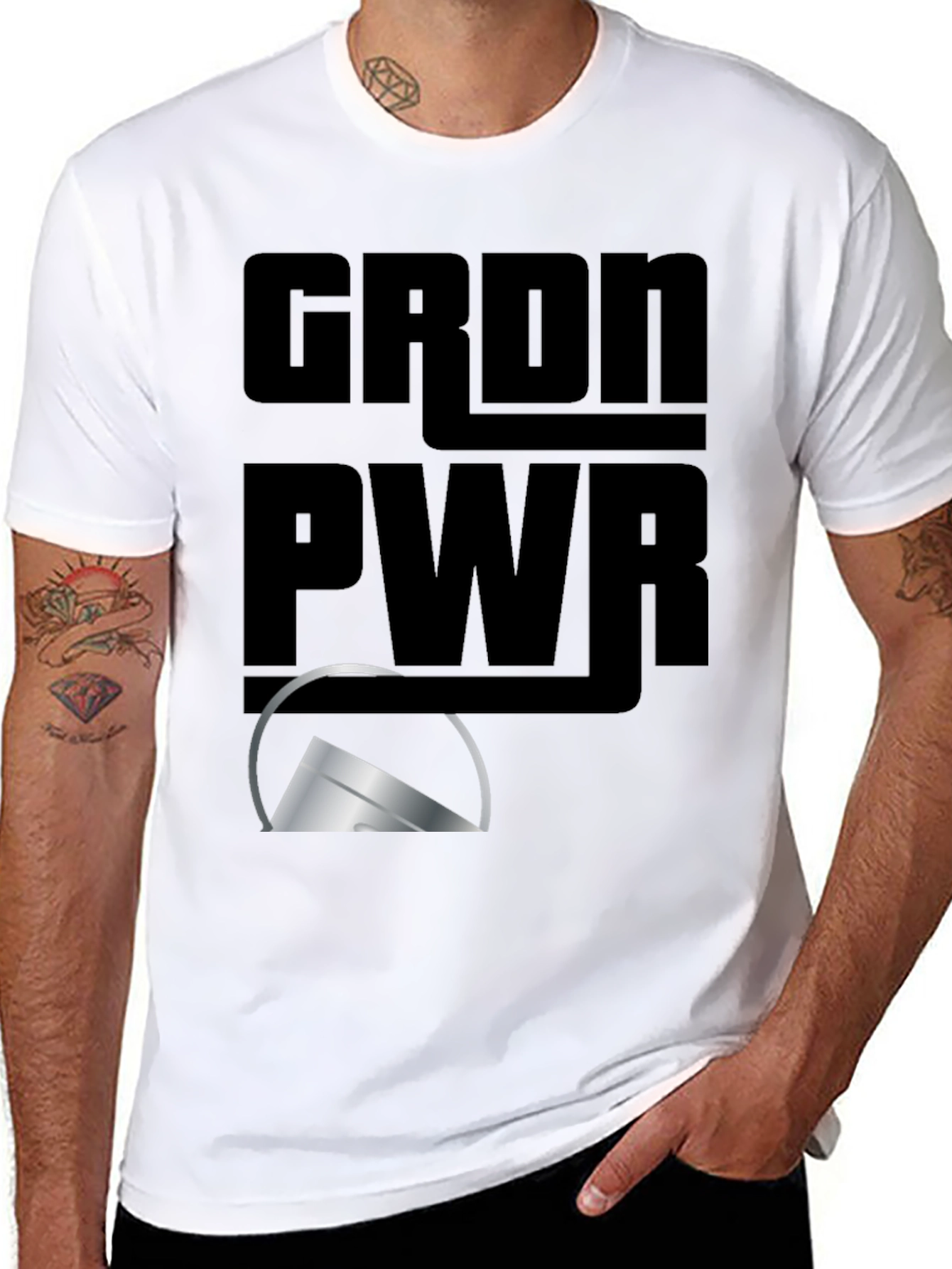 Iron Power T-Shirt - Gym Motivation