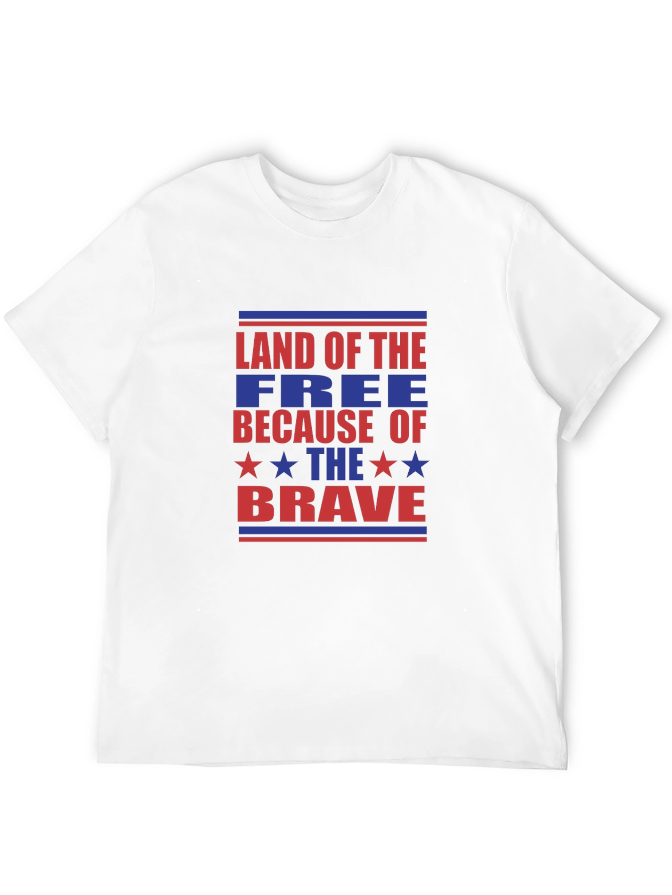 Land of the Free Patriotic T-Shirt