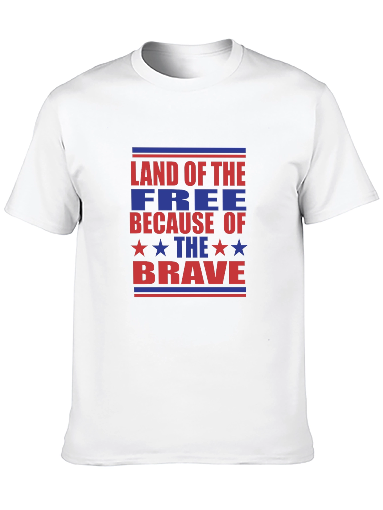 Land of the Free Patriotic T-Shirt