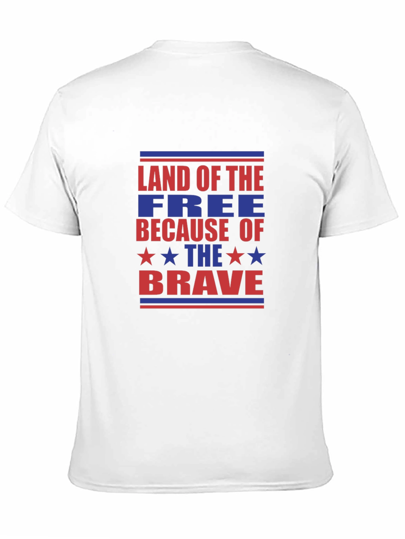 Land of the Free Patriotic T-Shirt