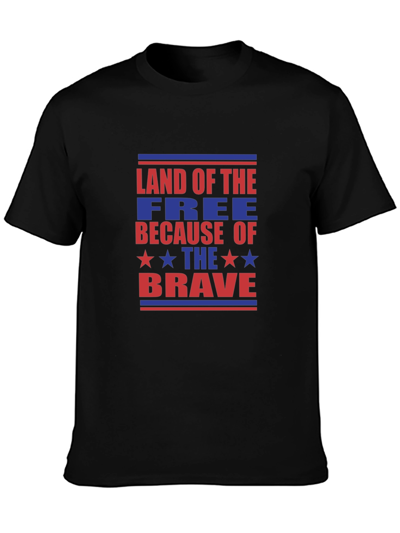 Land of the Free Patriotic T-Shirt