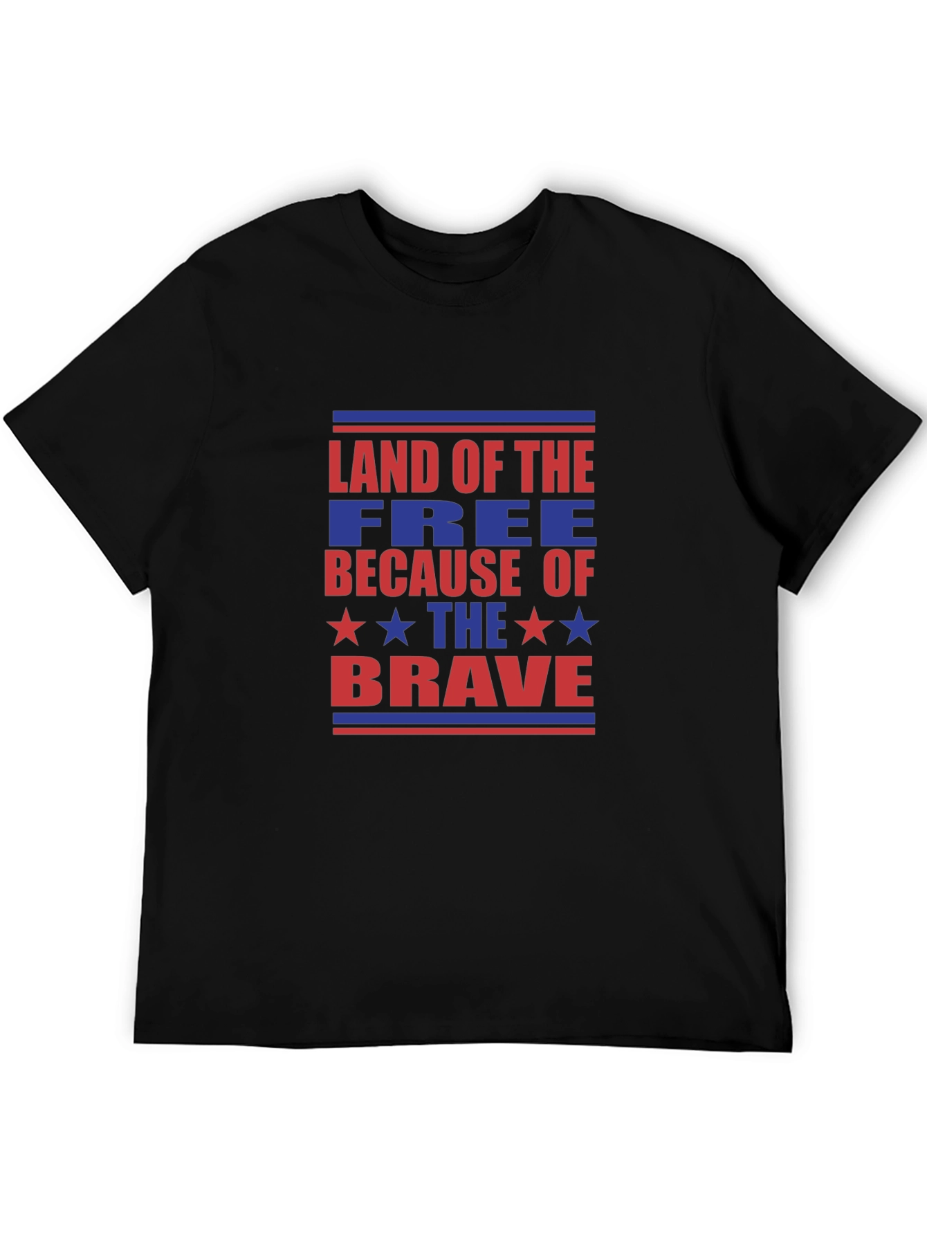 Land of the Free Patriotic T-Shirt