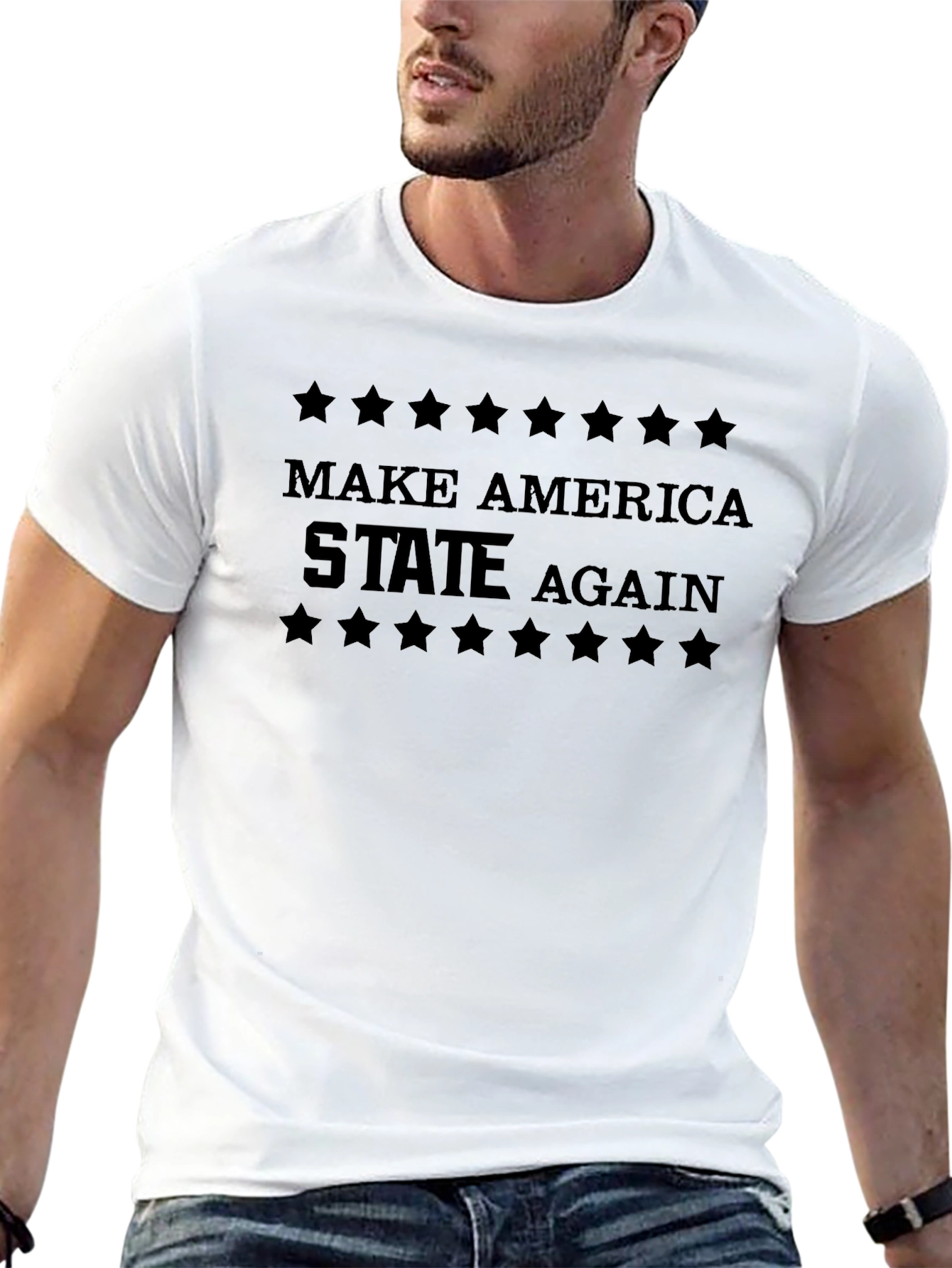 Make America State Again Graphic Tee
