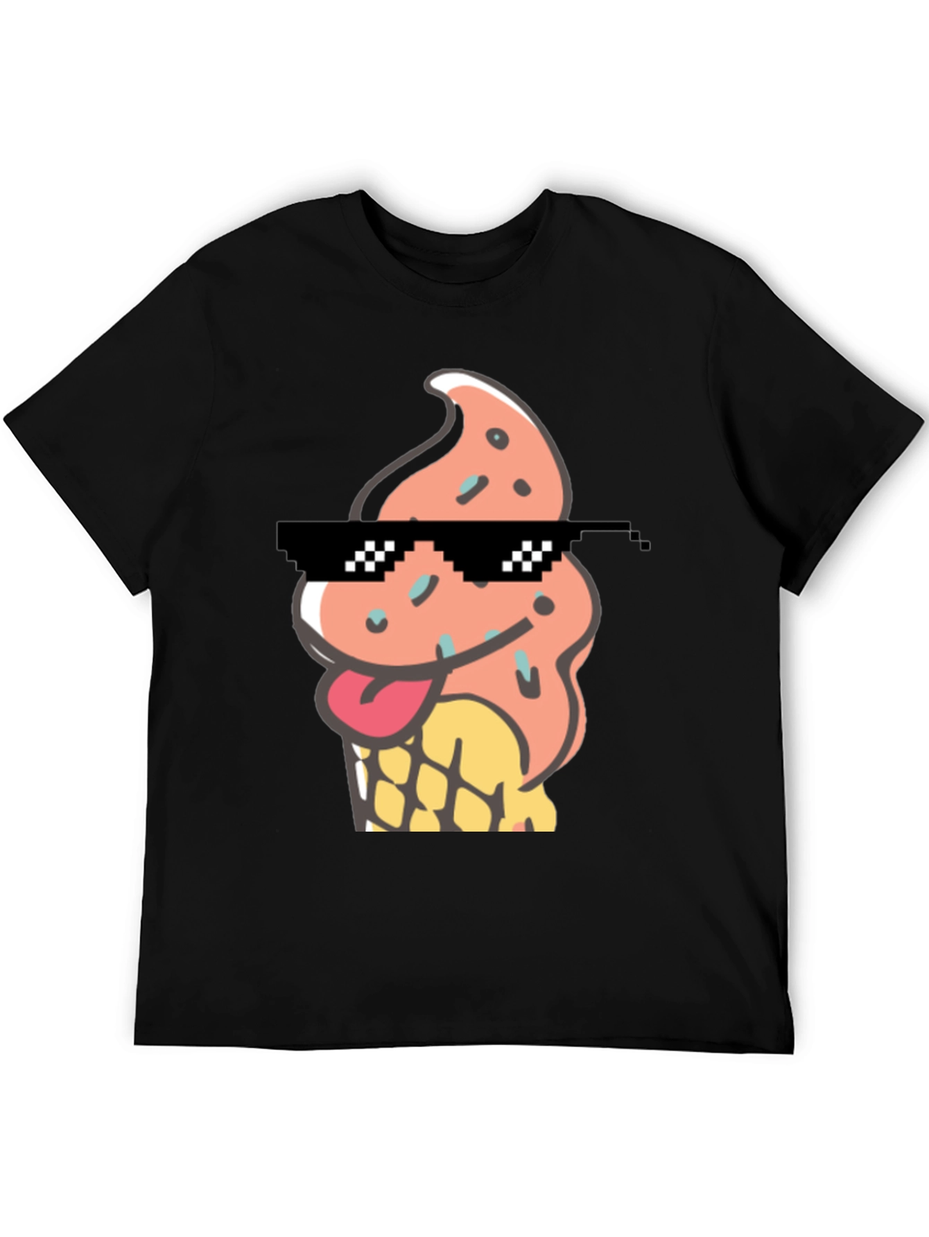 Cool Ice Cream Cone Graphic Tee