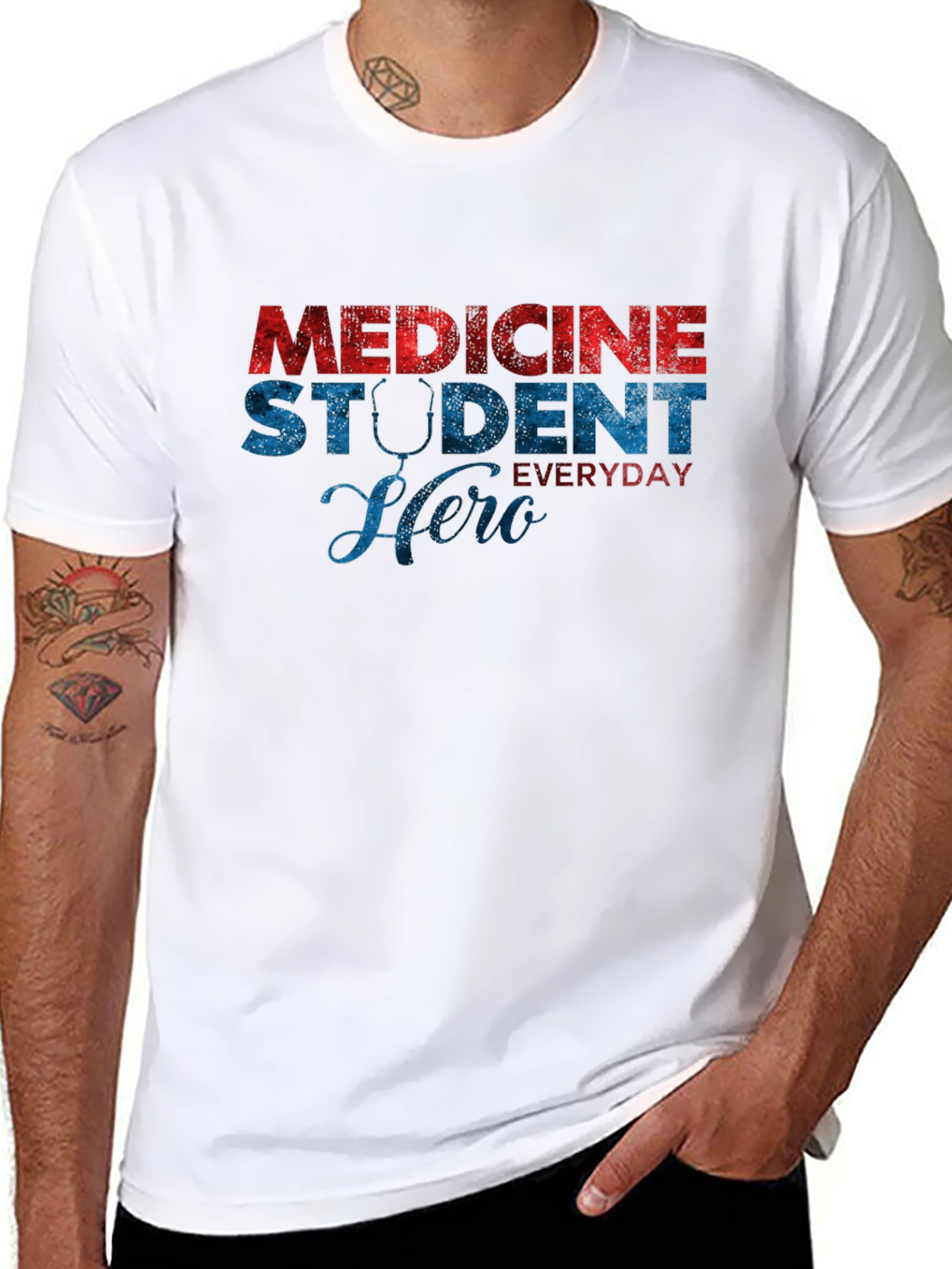 Medicine Student Hero Everyday T-Shirt