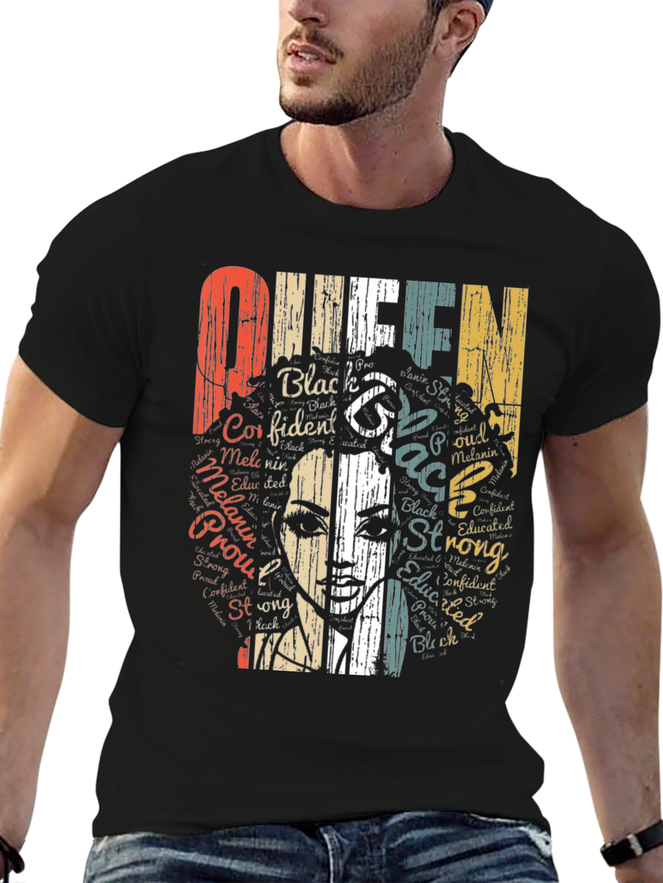 Queen Black Pride Graphic T-Shirt