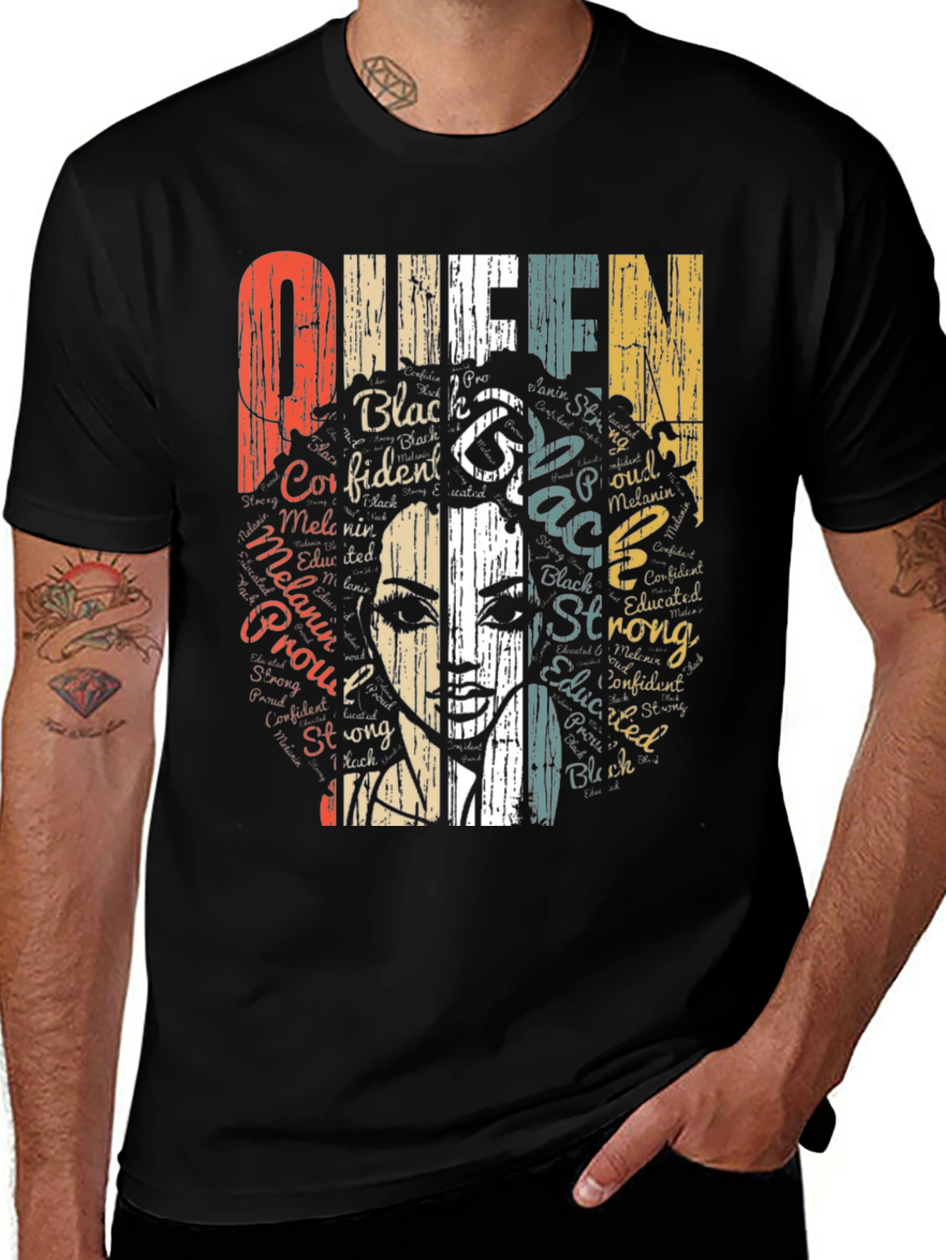 Queen Black Pride Graphic T-Shirt