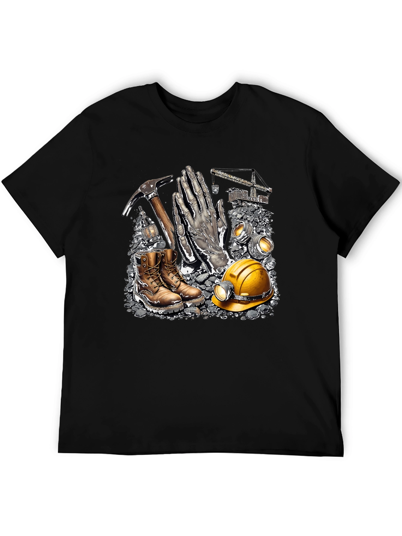 Miners Tribute T-Shirt - Coal Mining Apparel